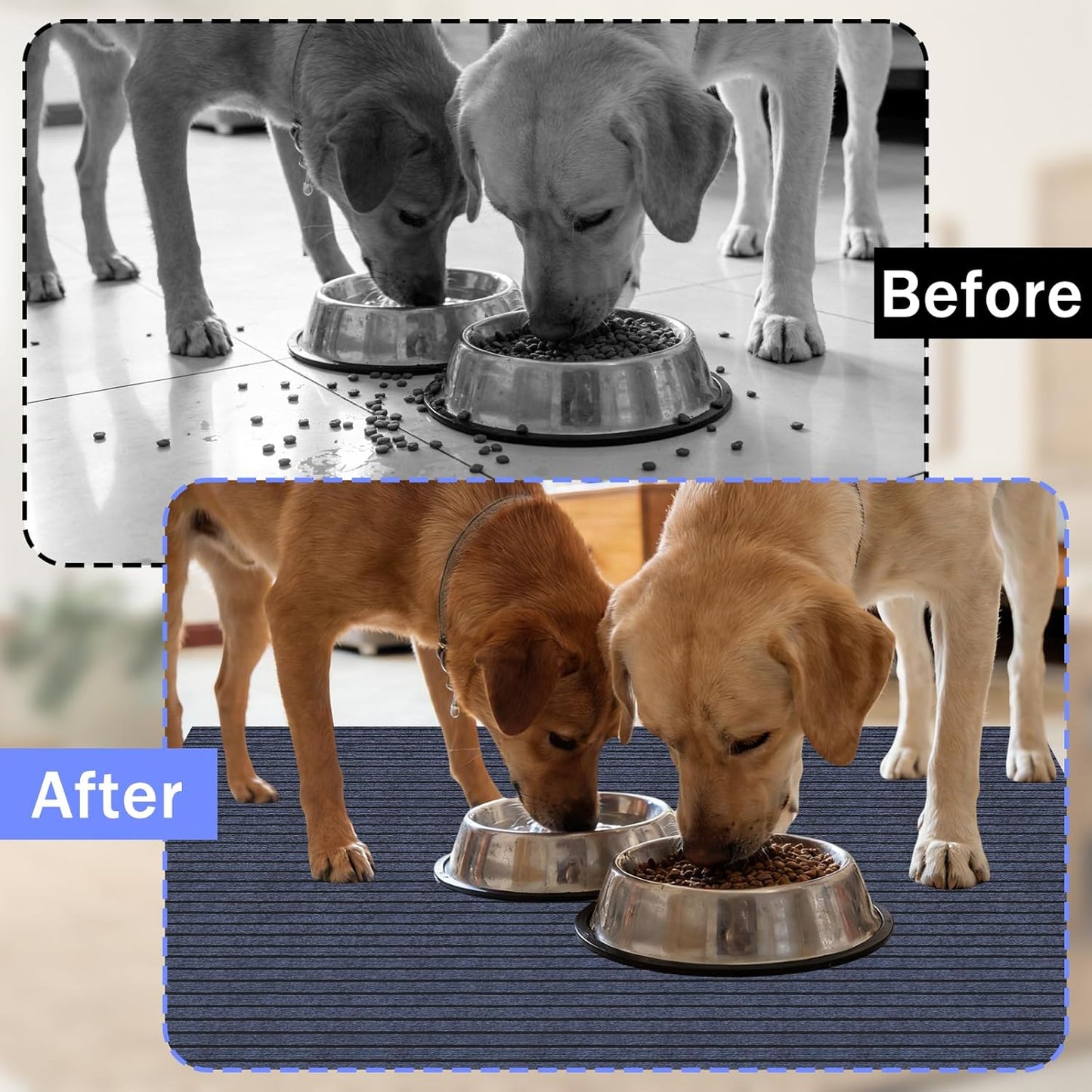 47" X 59" Mat for Under Dog Crate Waterproof Non-Slip Kennel Mat to Protect Floors Dog Playpen Mat Reusable Waterproof Non Slip Rug Whelping Pad for Pet