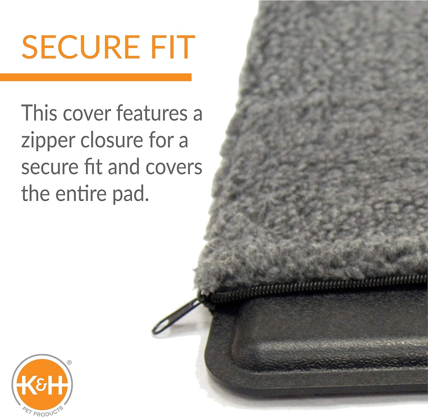 K&H Pet Products Extreme Weather Outdoor Heated Kitty Pad with Deluxe Cover