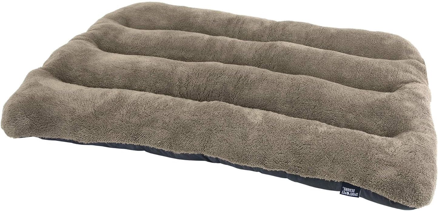 SportPet Designs Waterproof Pet Bed - Fits SportPet Plastic Dog Kennel, 20 inches,Brown