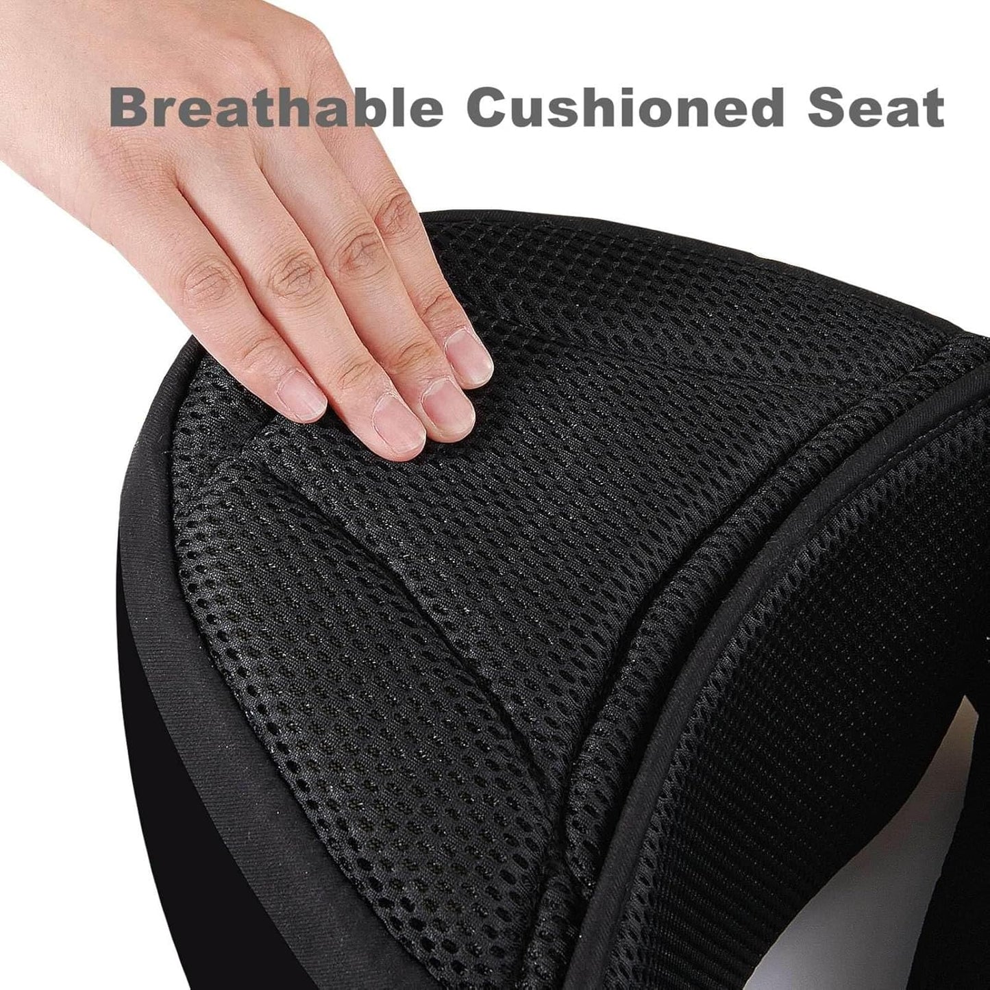 SUNVENO Hip Seat Baby Carrier for Toddler, Baby Carrier with Hip Seat, Patented Ergonomic Support for Heavy Babies, Lightweight Breathable Design, 7-45 lbs