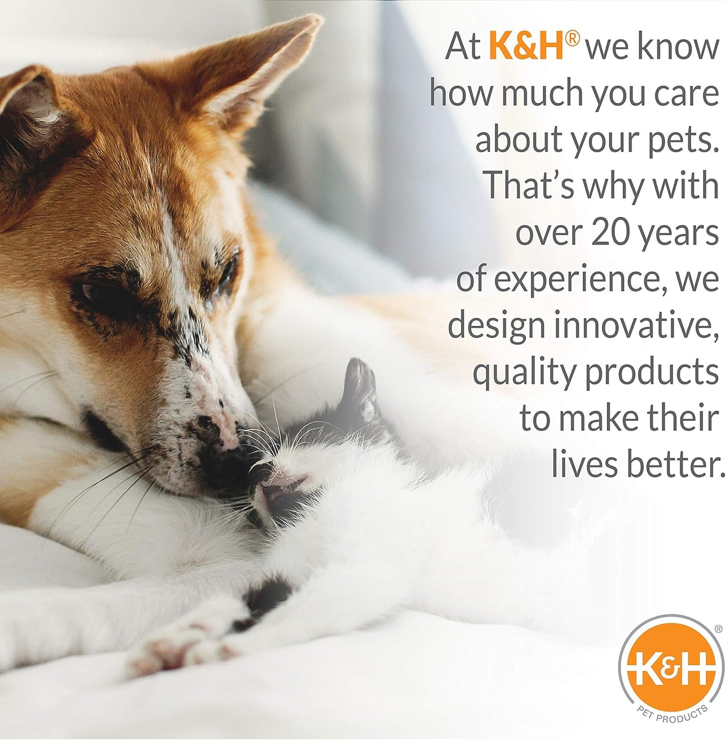 K&H Pet Products Lectro-Soft Outdoor Heated Dog & Cat Bed Replacement Cover, Fits K&H Lectro-Soft Medium Beds (Heated Bed Sold Separately), Machine Washable Fleece Cover - 24 X 19in
