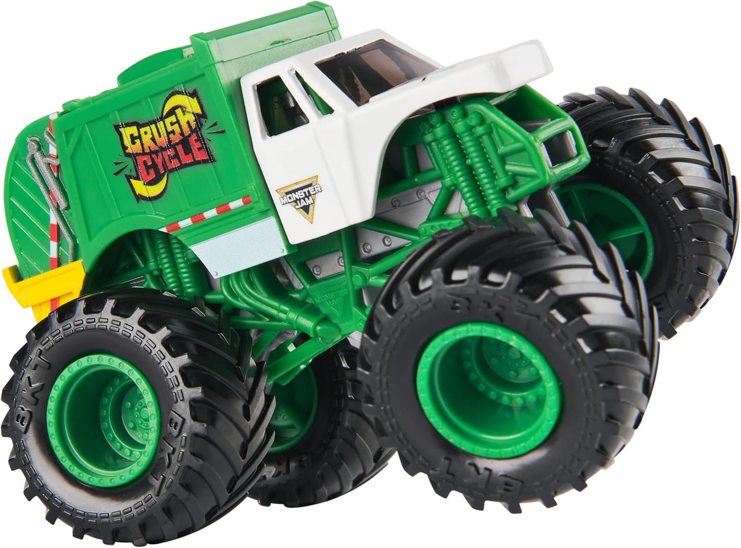 Monster Jam, Official Crush Cycle Monster Truck, Die-Cast Vehicle, 1:64 Scale, Kids Toys for Boys Ages 3 and up