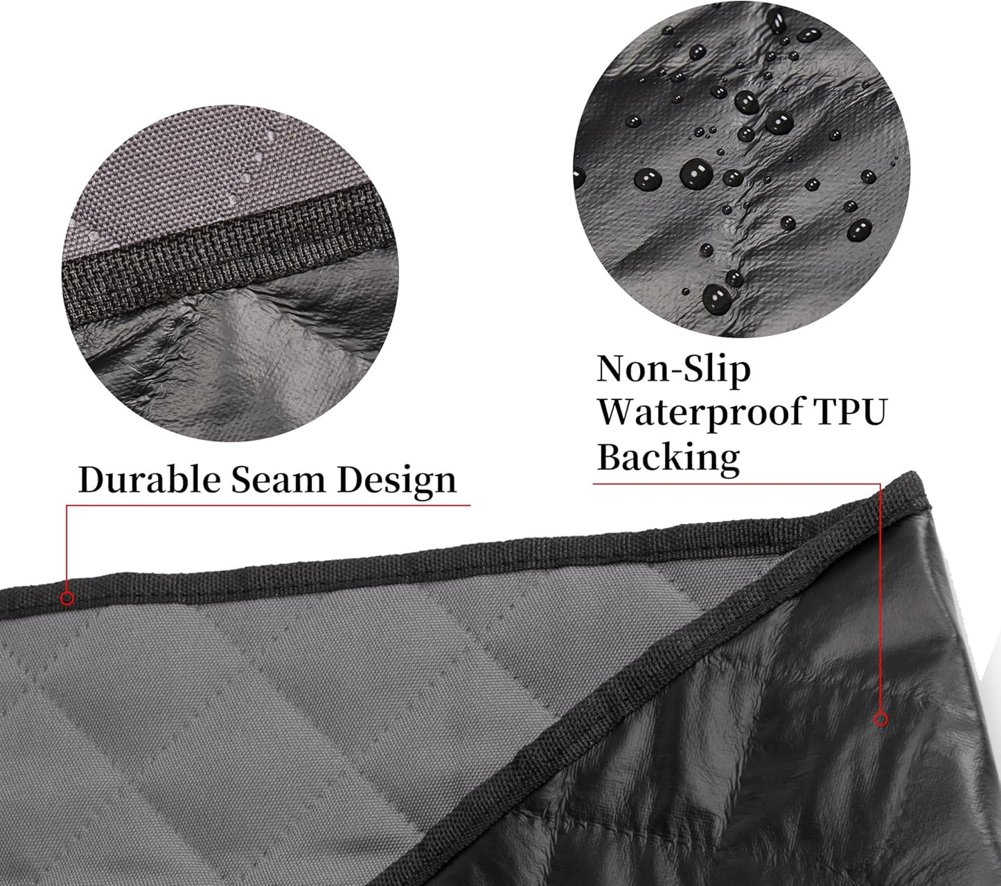 Washable Pee Pads for Dogs, 56"X 56" Pet Playpen Mat Square Absorbent Dog Pads for Whelping Potty Housebreaking Incontinence Playpen Crate Kennel