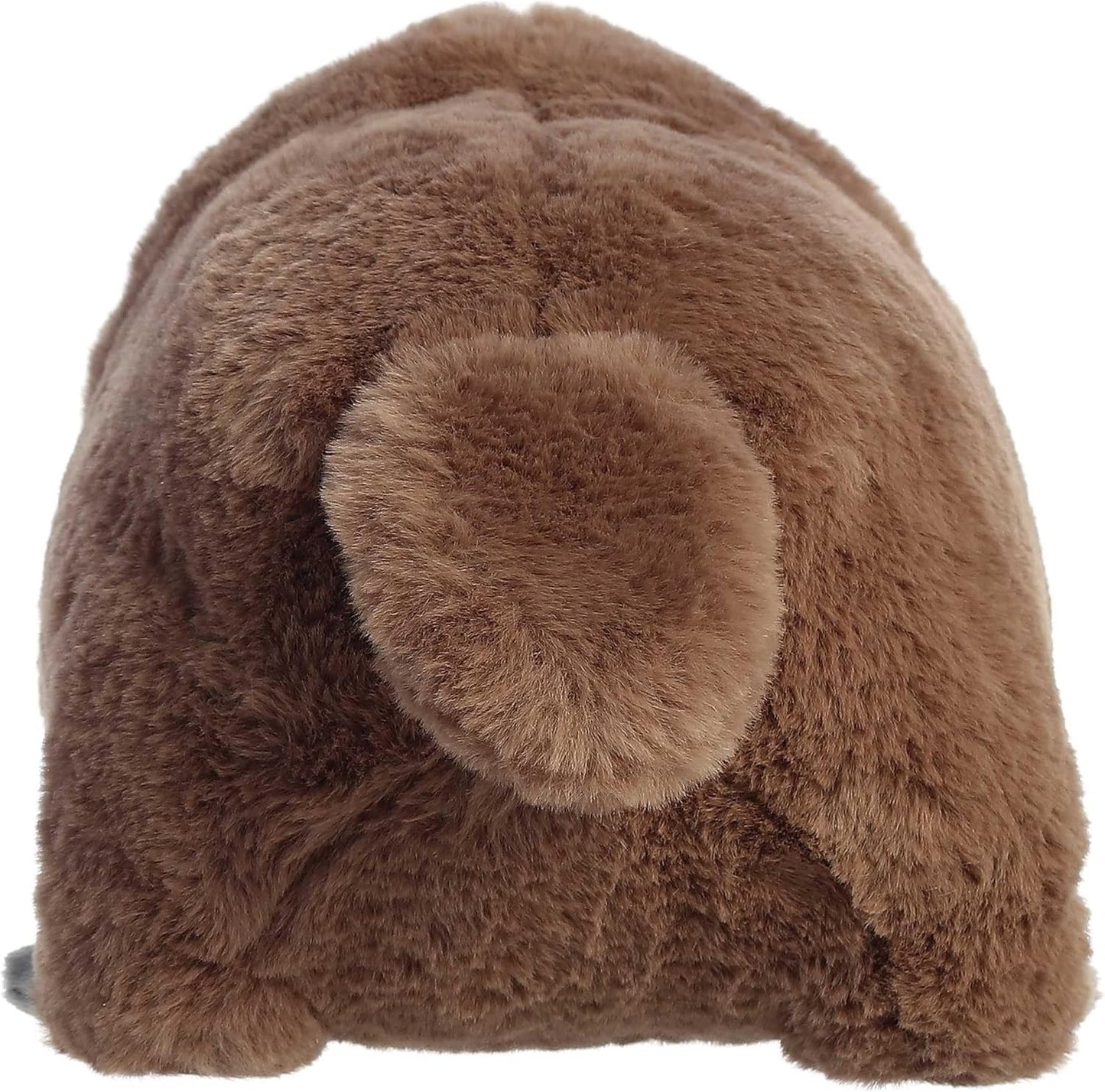 Aurora® Adorable Spudsters™ Pongo Platypus Stuffed Animal - Round Shape Makes for Comforting Cuddles - Perfect for Kids All Ages and Animal Loving Adults - Brown 10.5 Inches