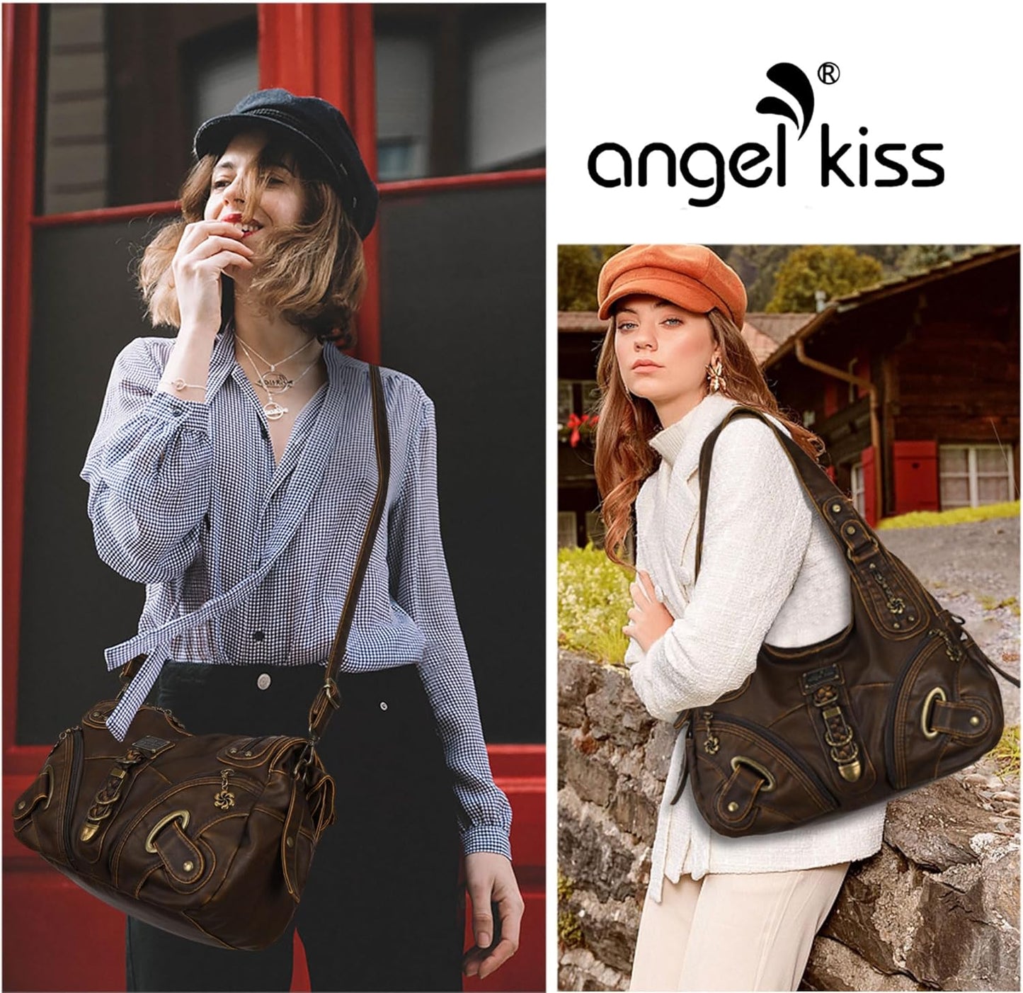 Angelkiss Hobo Purses and handbags for Women Satchel Handbag Women Purses Large Daily Shoulder Bags | Purses, handbags, Handbag, Women Purses, Large, Daily
