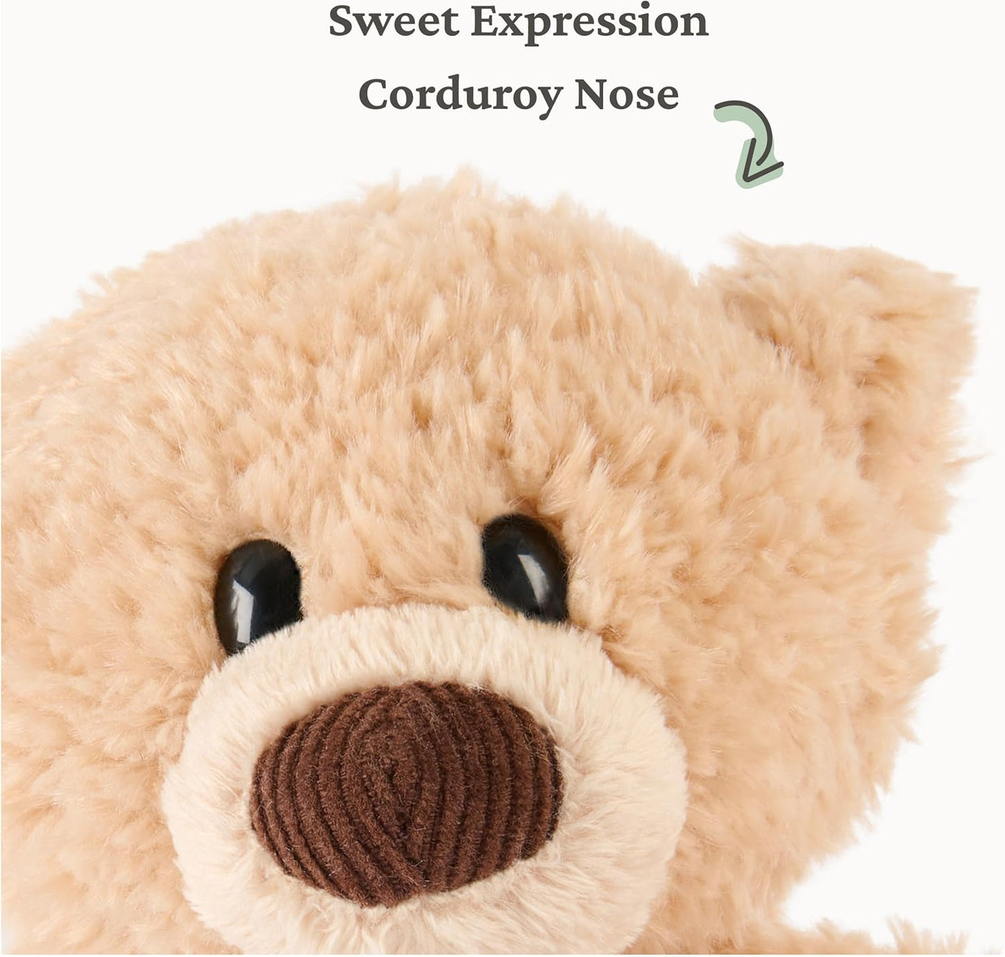 GUND Toothpick Teddy Bear, Little Stuffed Animals, Classic Plush Toys for Ages 1 and Up, Beige, 7”