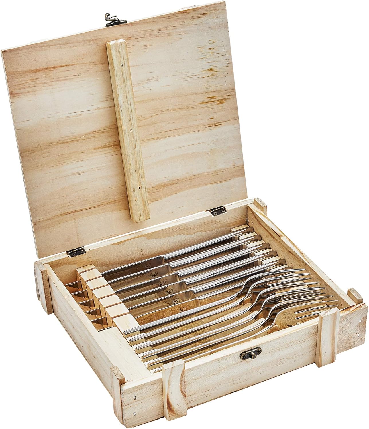 ZWILLING Steak Dinner 12-Piece Set includes forks and steak knives, Gift Set, with Presentation Box