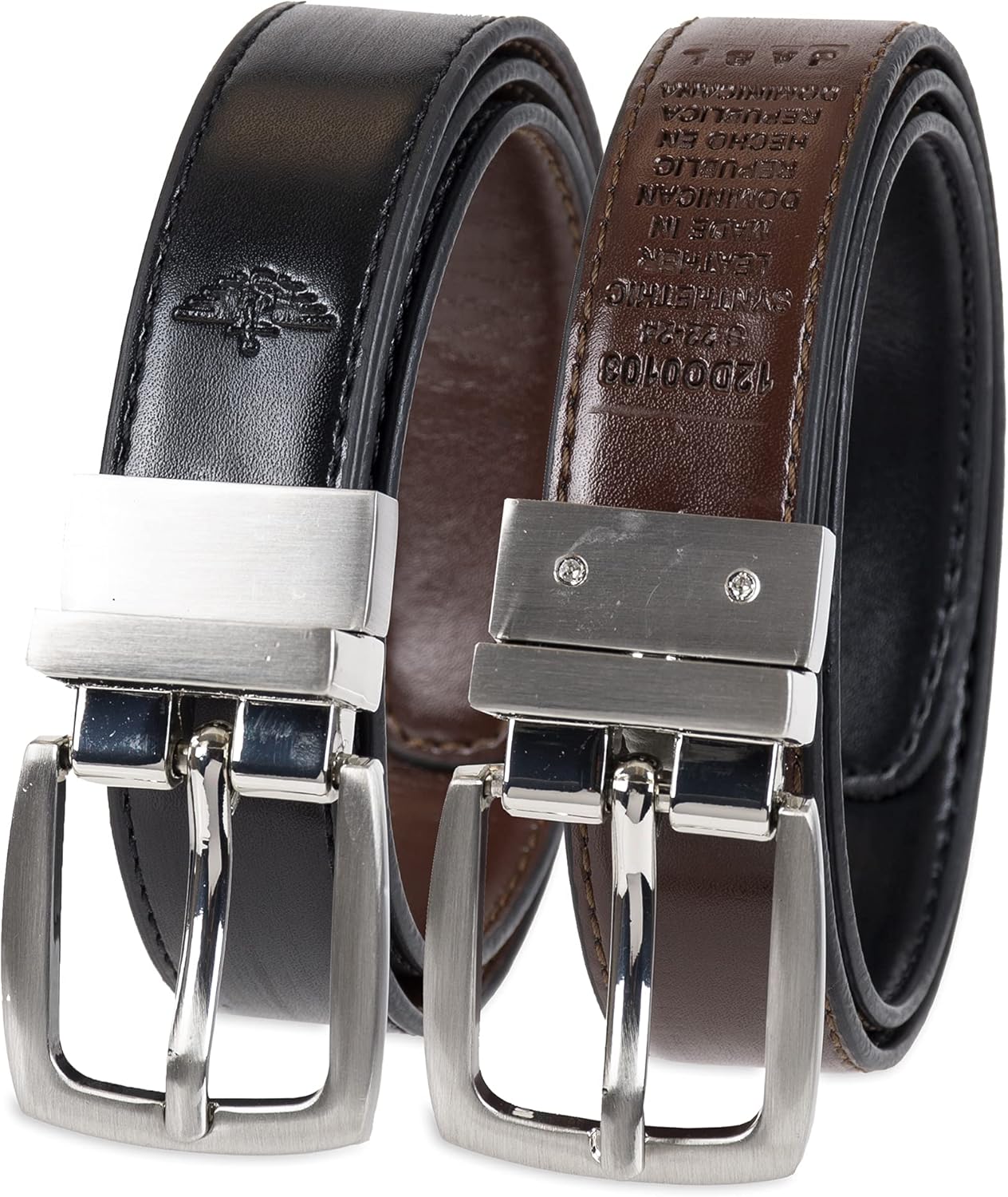 Dockers Boys’ 2-in-1 Reversible Belt – Versatile for School, Casual & Dress Wear