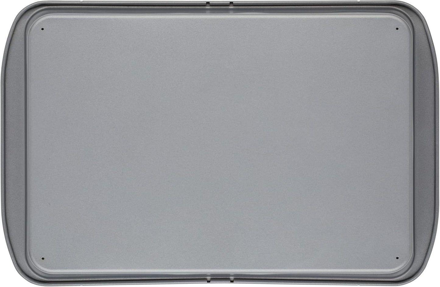 Farberware GoldenBake Bakeware Nonstick Baking Pan/Cake Pan with Lid, Rectangle, Insulated, 9 Inch x 13 Inch - Gray