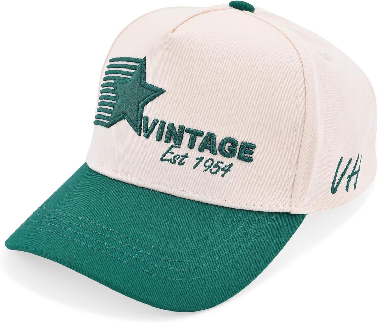 VINTAGE HAVANA Trucker Hats Women & Men | Western Retro Snapback Hat | Cute Trendy Fashion Baseball Cap | Tan Green Brown Red