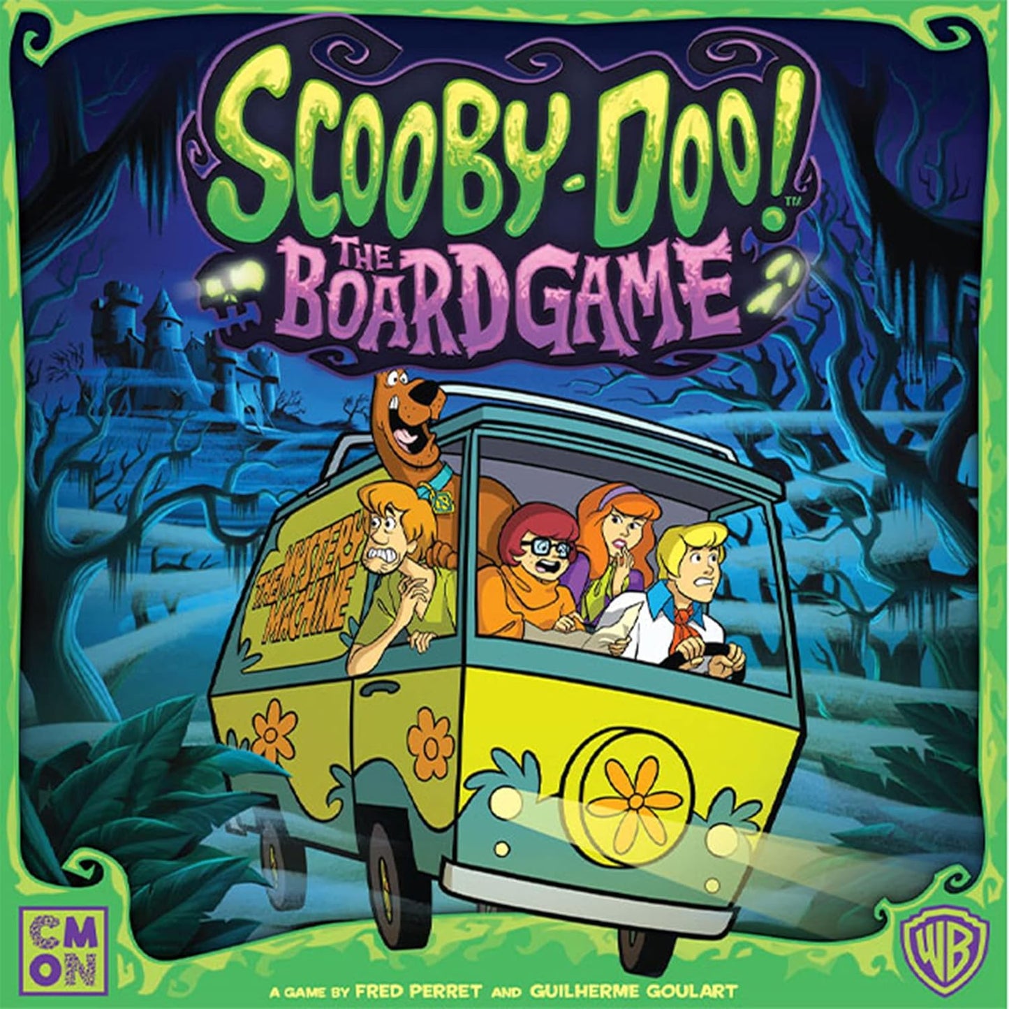CMON Scooby-Doo! The Board Game - Cooperative Mystery Game Based on The Hit TV Series, Family Fun for Kids & Adults, Ages 10+,1-5 Players, 30 Minute Playtime