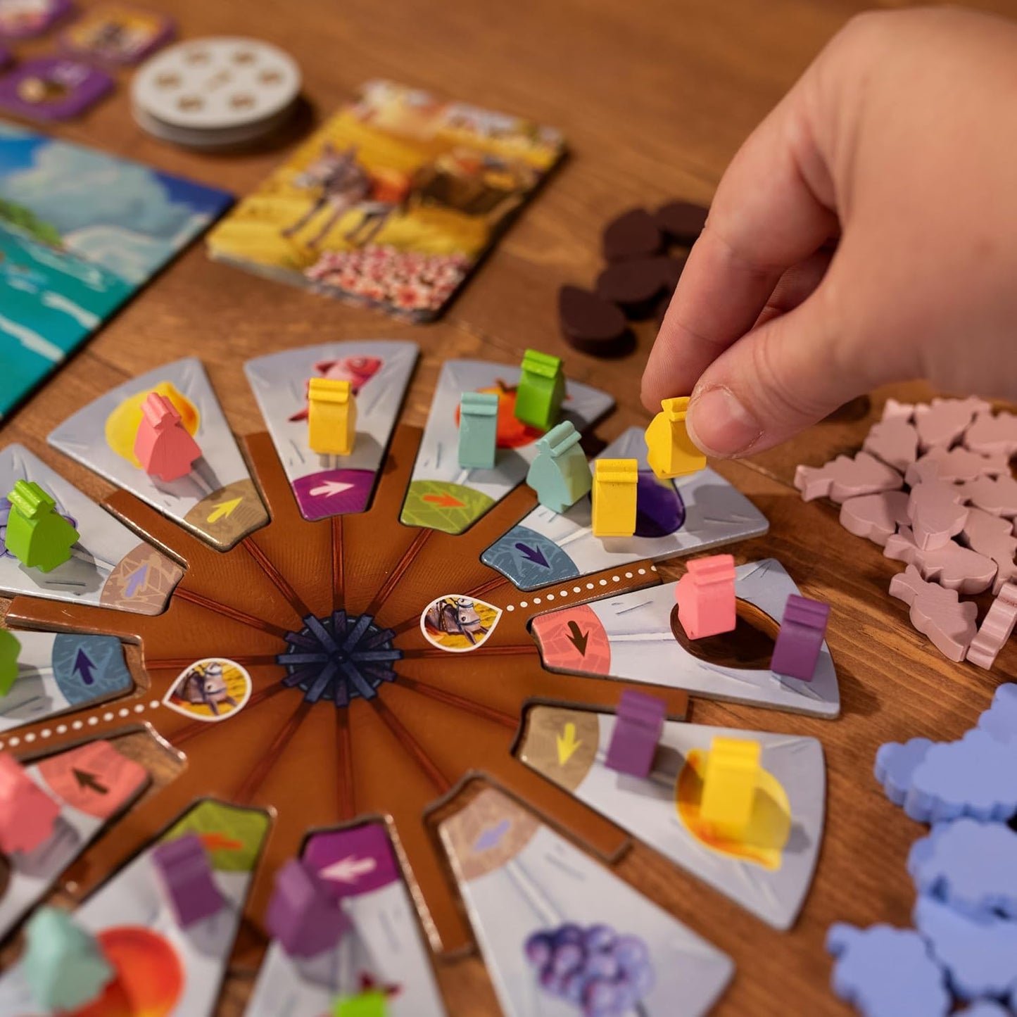 Finca Board Game - Mallorca's Resource Management & Delivery Strategy Game, Fun for Family, Kids & Adults, Ages 10+, 2-5 Players, 45 Minute Playtime