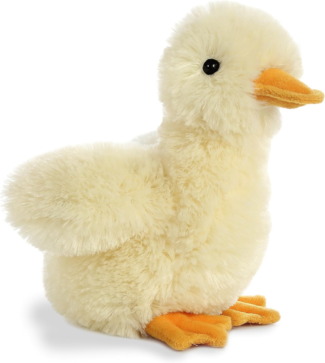 Aurora® Adorable Mini Flopsie™ Duckling Stuffed Animal - Mini Companions Ready for Playful Adventures - for Kids All Ages, Toddlers, Adults, and Families - Yellow 6.5 Inches
