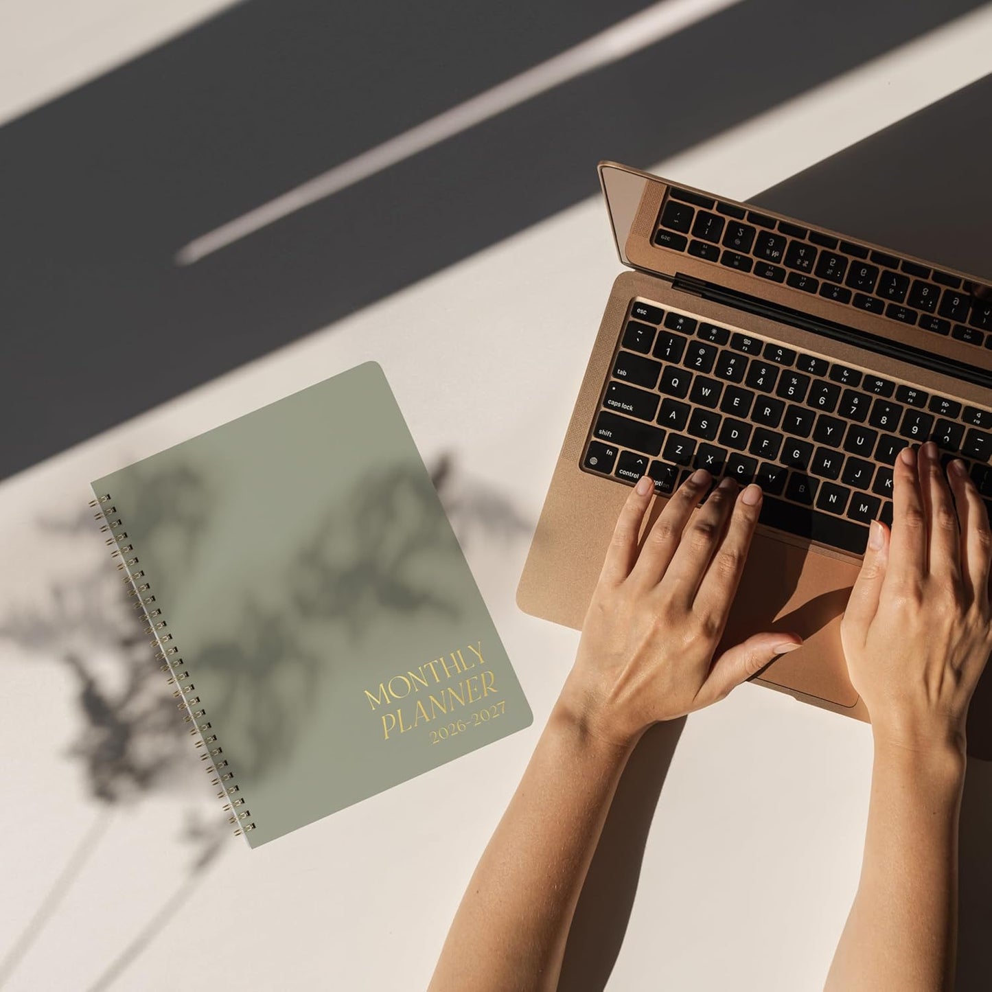 Beautiful 2026-2027 Monthly Planner and Calendar Book - To Do List Notebook That Easily Organizes Your Tasks to Boost Productivity - Runs From January 2026 Until December 2027