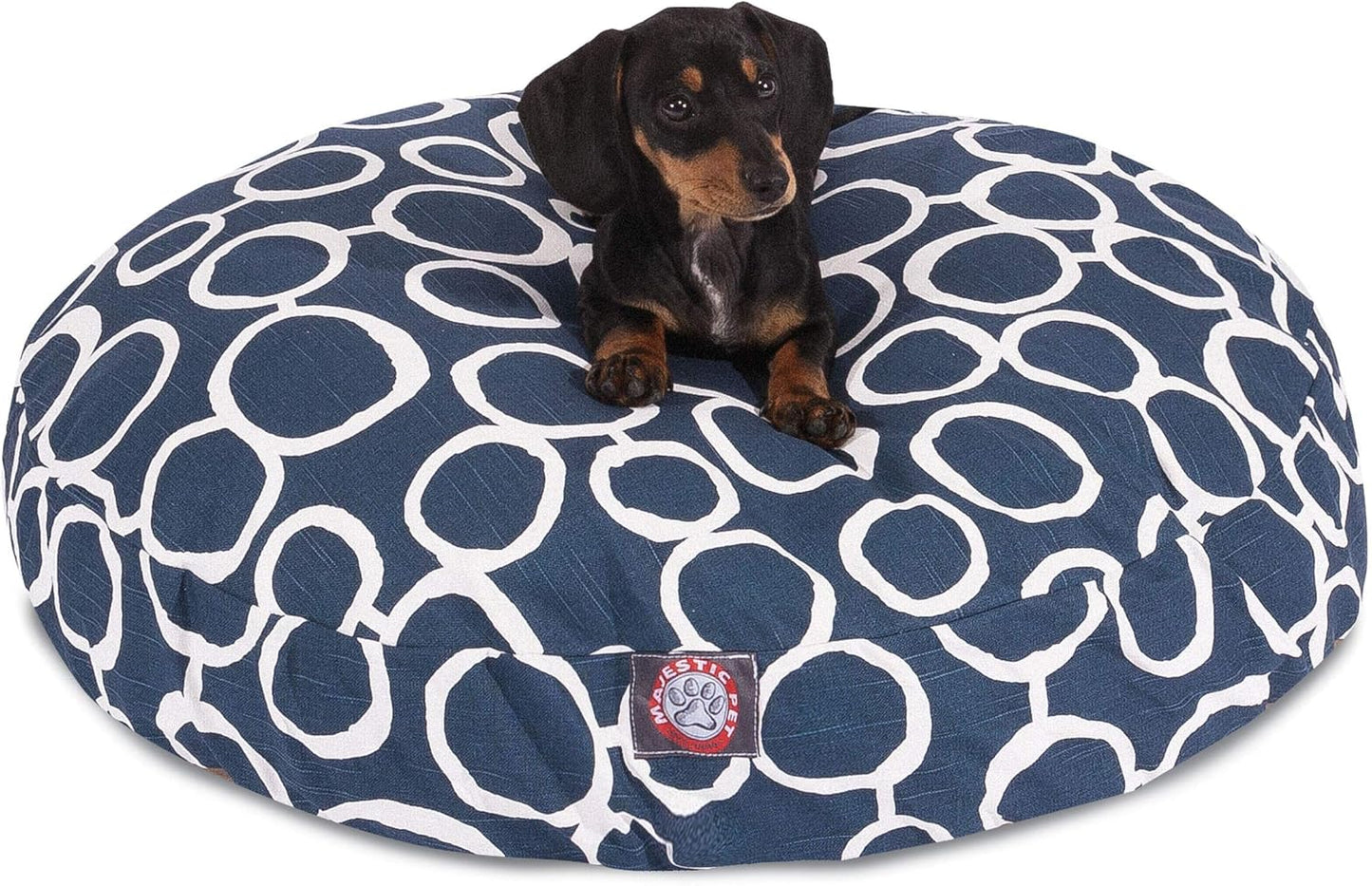 Majestic Pet Fusion Navy Small Round Pet Bed