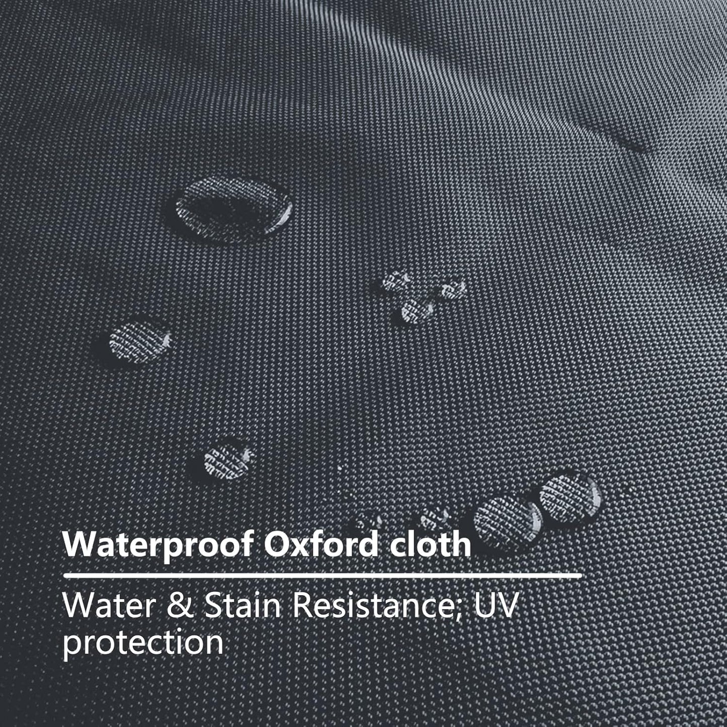 Waterproof Dog Bed Cover for Dogs (53 L x 42 W x 5 H Inches) Washable Removable Orthopedic, Cooling Gel and Memory Foam Pet Bed Protector Cover, 600D Oxford Fabric, Cover Only (Gray)