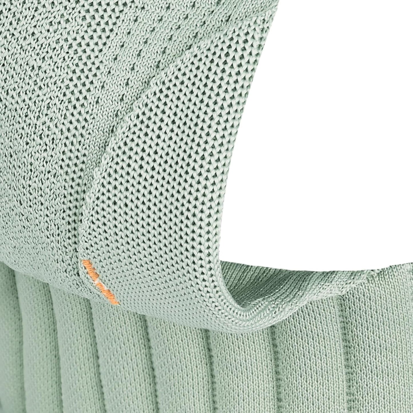 Bebamour Knit Baby Carrier,Cozy and Lightweight Carrier for 4-24 Months,Ergonomic Baby Carrier with Head Hood (Green)