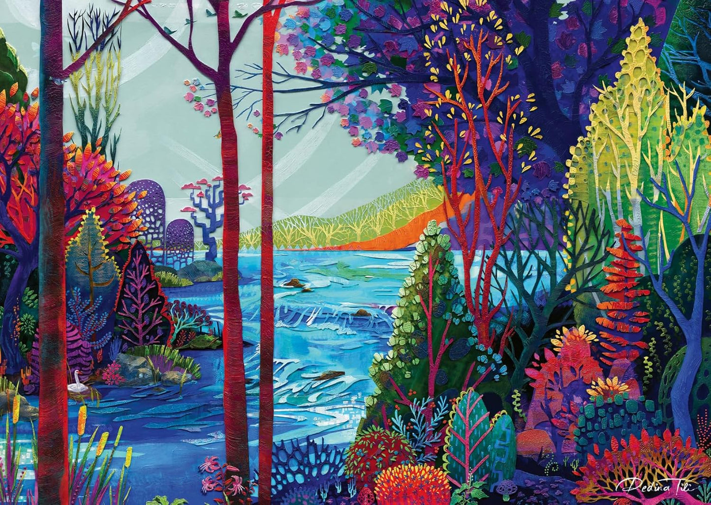 Ravensburger Indigo Forest 1000 Piece Puzzle for Adults