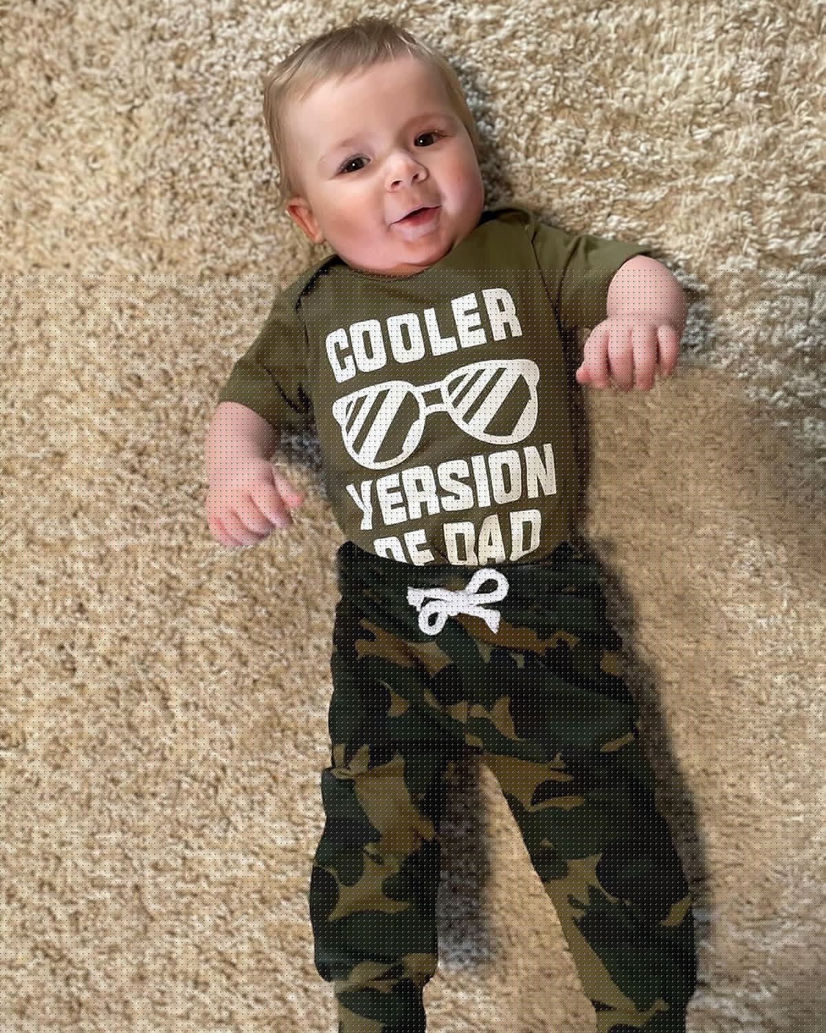 NZRVAWS Baby Boy Clothes Preemie Infant Boy Bear Outfits Jumpsuit Bodysuit Letter Print Romper