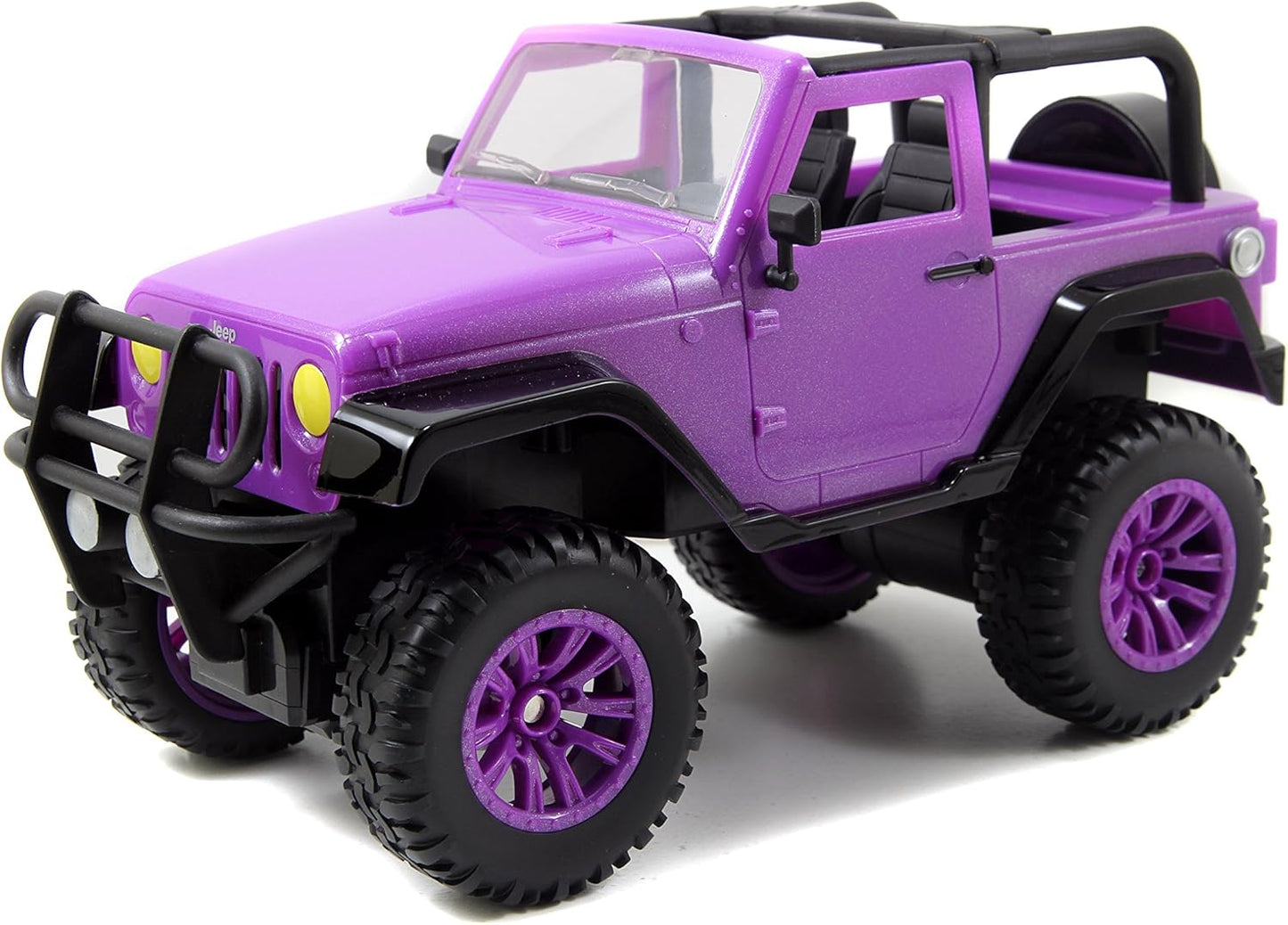 Girlmazing 1:16 Jeep Wrangler RC Radio Control Cars, Toys for Kids (Purple)