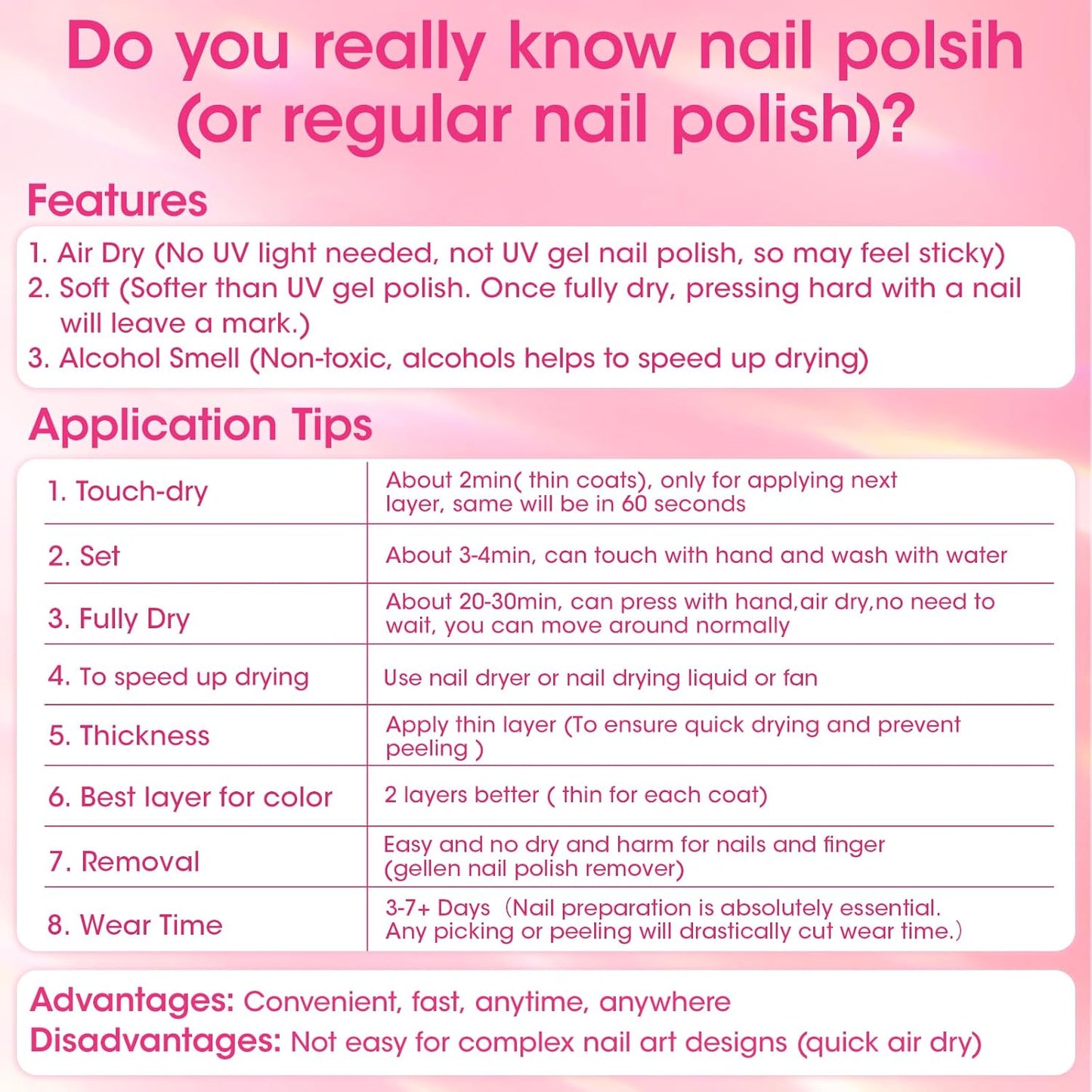 GELLEN 3-In-1 Clear Nail Strengthener, Base Top Coat, No Base Top & Light Needed, Shine Sheer Nail Polish Fortify Weak Dry Damaged Nails | Keratin Vitamin E, Anti-yellow | Toxin TPO HEMA Free, No Pink