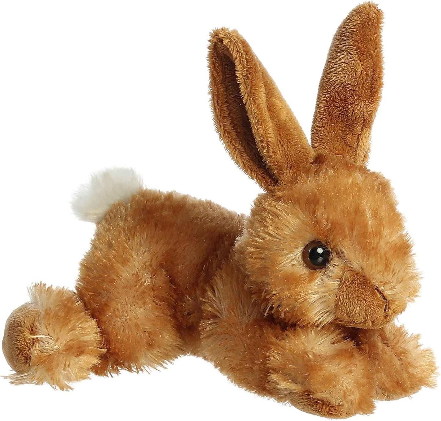 Aurora® Adorable Mini Flopsie™ Bitty Bunny™ Stuffed Animal - Playful Ease - Timeless Companions - Brown 8 Inches