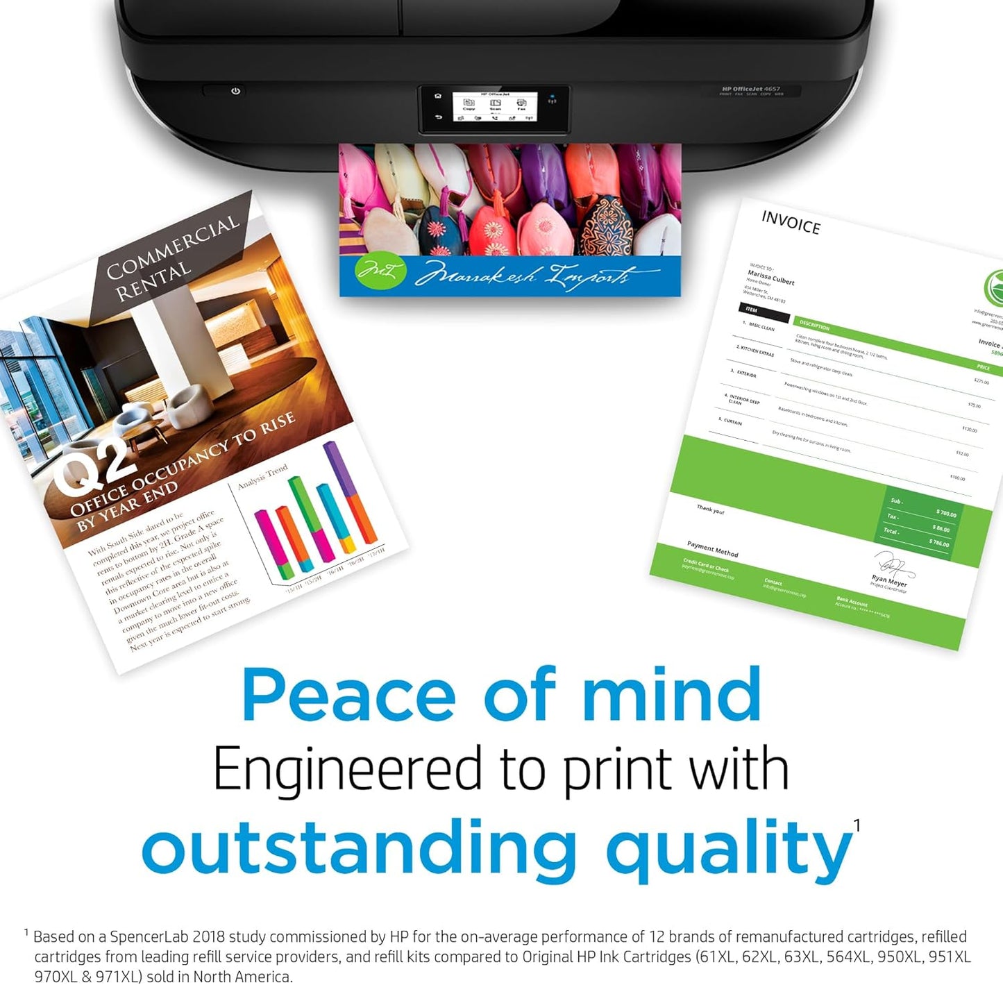 HP 910 Black, Cyan, Magenta, Black Ink Cartridge (Black XL + CMY)