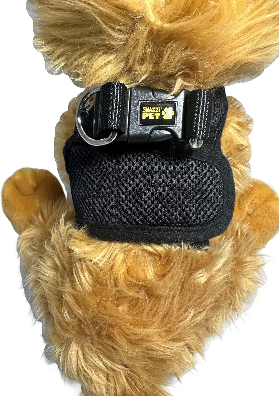 Soft No Pull Step-in Dog Harness Small Dog XXS XS Vest for Teacup, Chihuahua, Yorkie, Pomeranian Dog Vest Harness for Puppy Black Mesh Comfy (2-4 lbs)