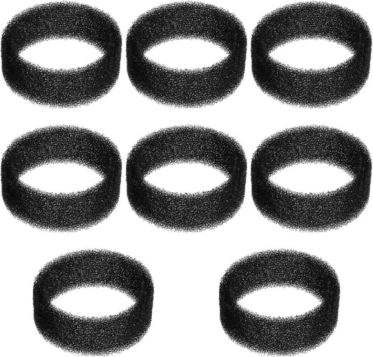 Cat Water Fountain Filter Replacement Round Filters Foam Cat Filter Replacement for Pet Drink Water Pre-Filters Sponges for 2. 5 L/84 oz 2. 2 L/ 74 oz Stainless Steel Pet Fountain (8 Pieces)