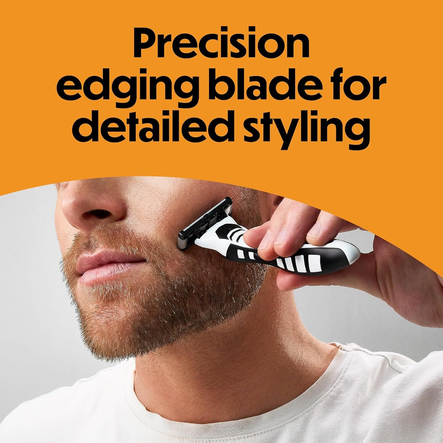BIC Flex 5 Trim and Shave Men's Grooming Kit, 1 Handle, 3 Razor Cartridges, 6 Trimmers, Travel Essentials for Spring Break