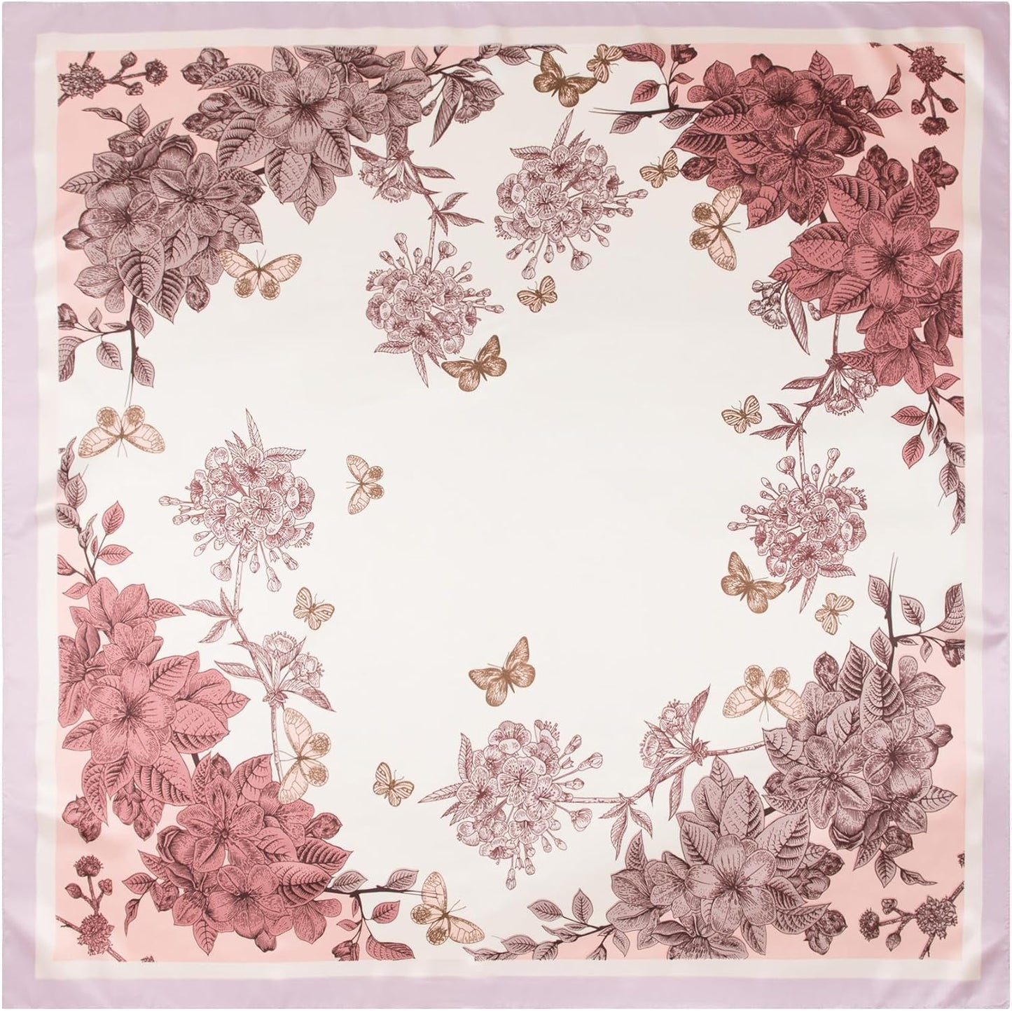 Silk-Feel 35x35 Satin Hair Scarf | Multi-Way Head Wrap for Sleep, Style & Hijab | Gift-Ready Fashion Scarf for Women