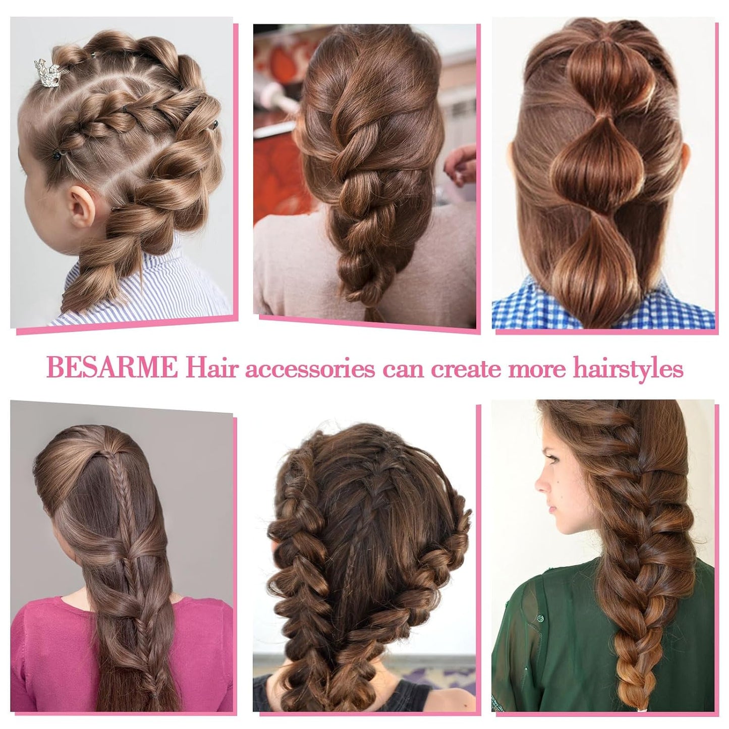 28 Colors Rubber Bands with 8 Hair Styling Tools, 1500 Pcs Colorful Elastic Ties Small Rubber Bands Baby Toddler Ties Mothers Day Gifts for Mom Daughter