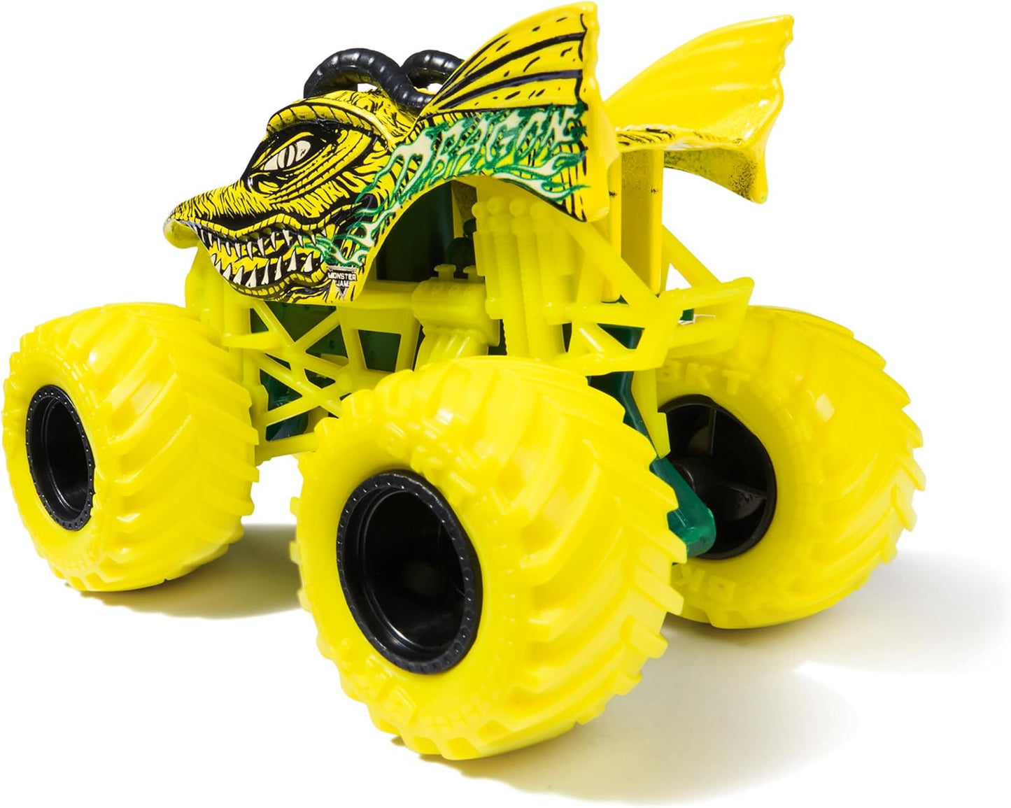 Monster Jam, Official Dragon Monster Truck, Die-Cast Vehicle, 1:64 Scale, Kids Toys for Boys Ages 3 and up