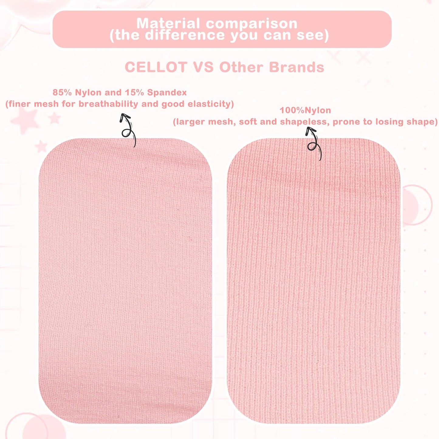 CÉLLOT Super Stretchy Soft Knot Headbands with Hair Bows Head Wrap Hair Accessories For Newborn Baby Girls Infant Toddlers Kids