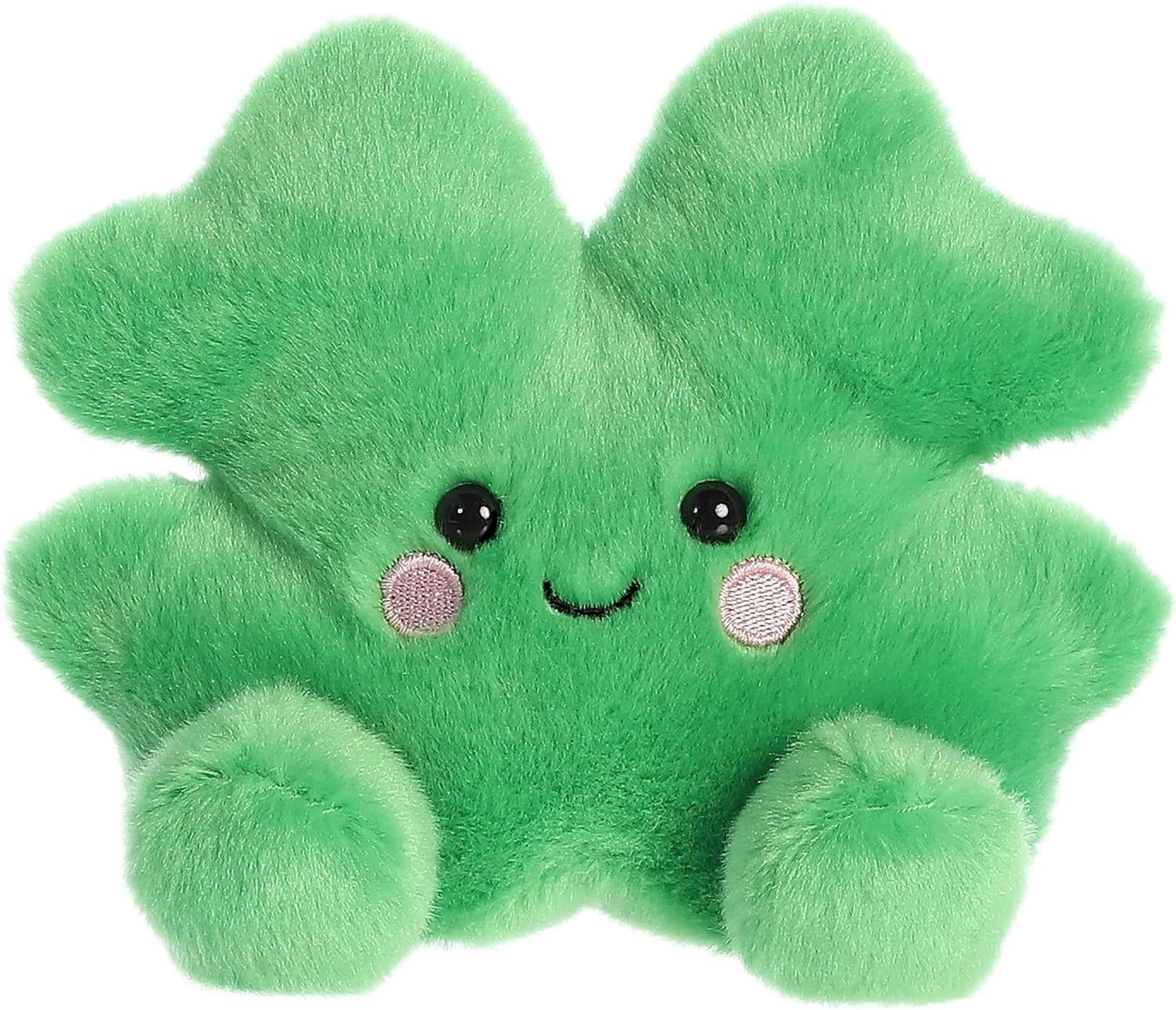 Aurora® Adorable Palm Pals™ Chance Clover™ Stuffed Animal - Fun Collectible Plush for Kids and Adult Collectors - Perfect for Decorating Rooms and Birthday Gifts - Green 5.5 Inches