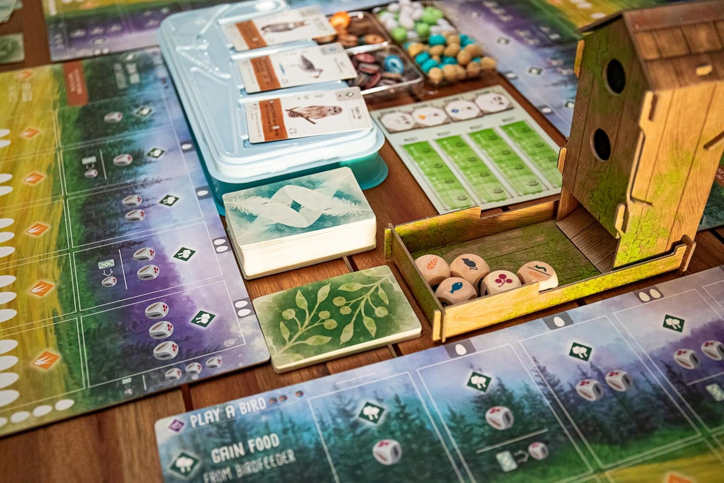 Stonemaier Games: Wingspan (Base Game) by Elizabeth Hargrave | A Relaxing, Award-Winning Strategy Board Game About Collecting Birds for Adults and Family | 1-5 Players, 70 Mins