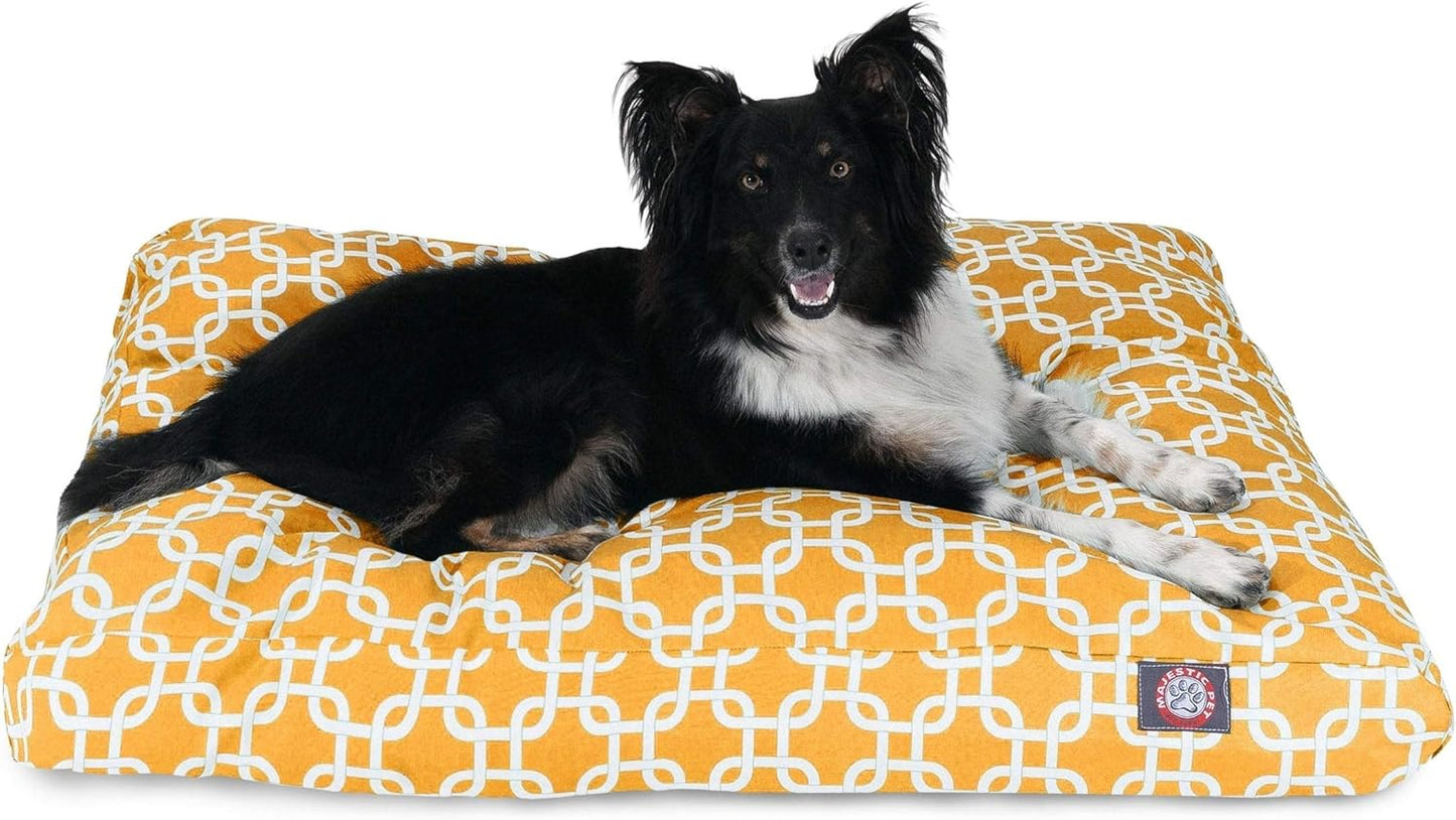 Majestic Pet Coral Links Large Rectangle Pet Bed