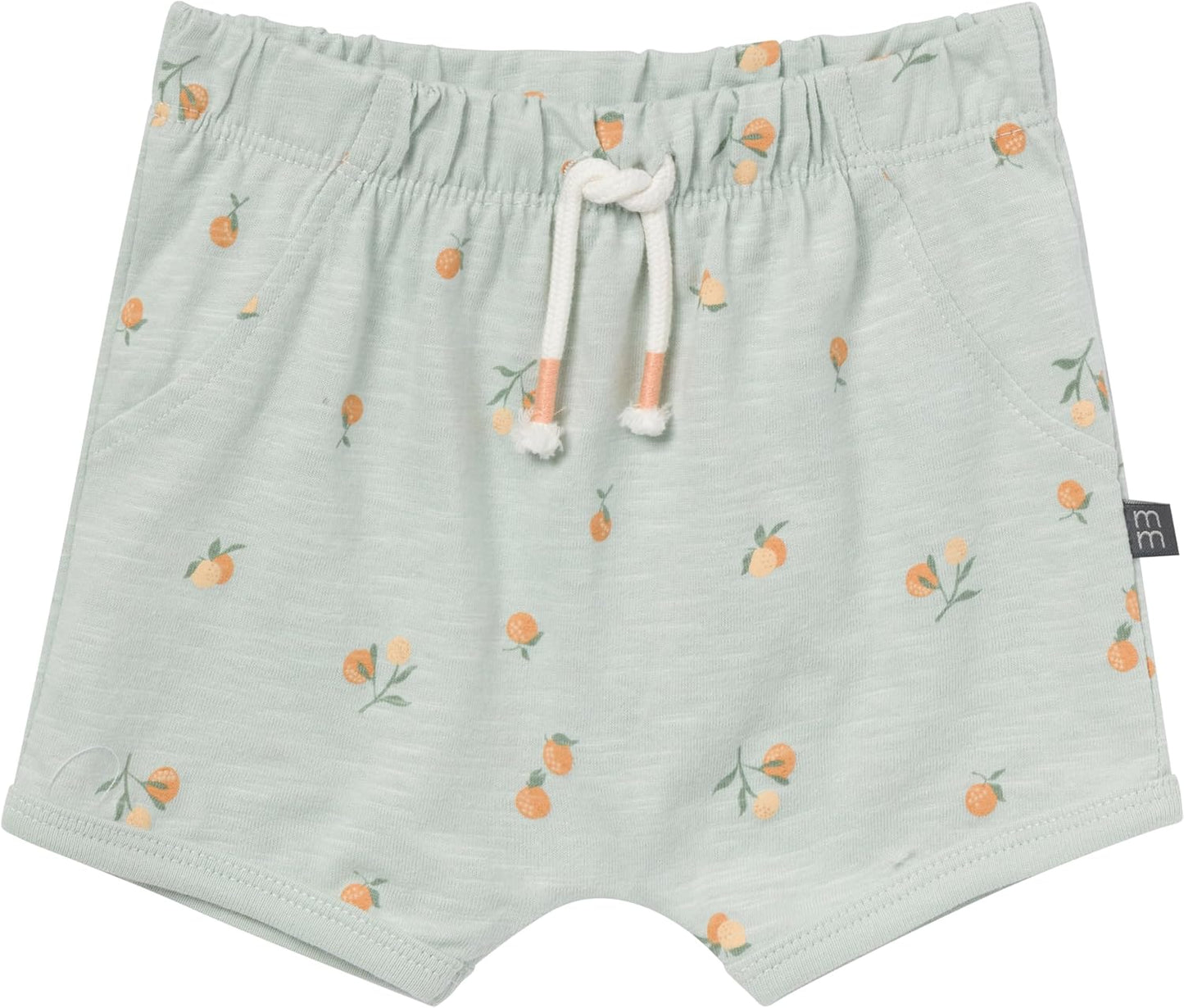 Modern Moments by Gerber Baby Girls' 4-pack Peplum Top & Short Set