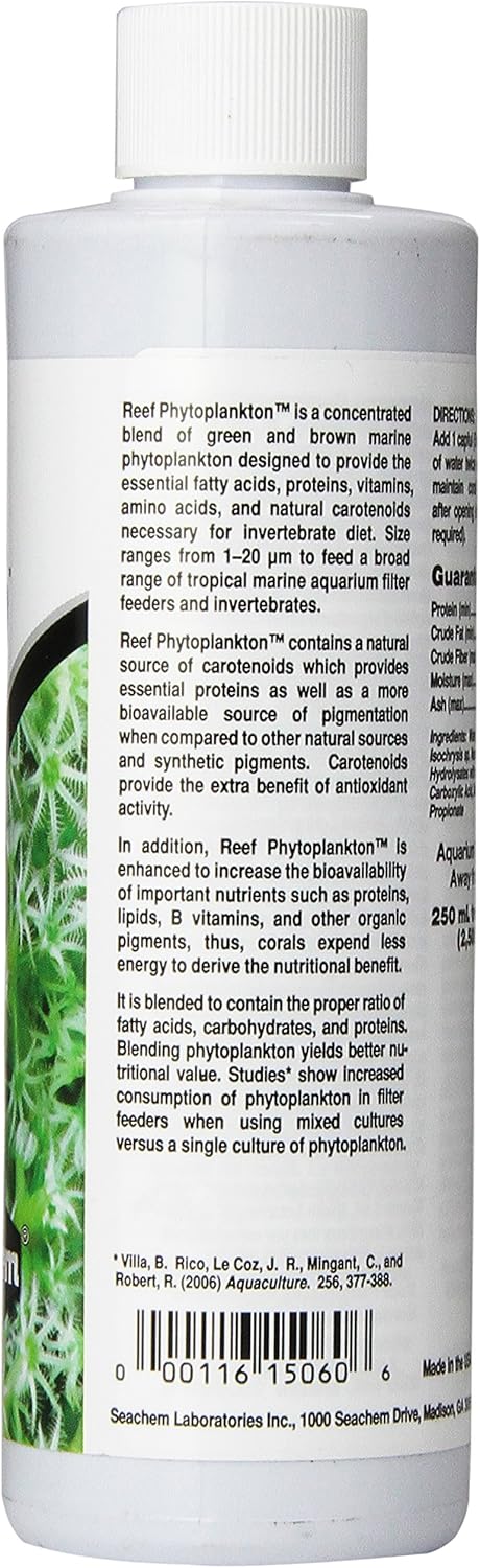 Reef Phytoplankton, 250 mL / 8.5 fl. oz.