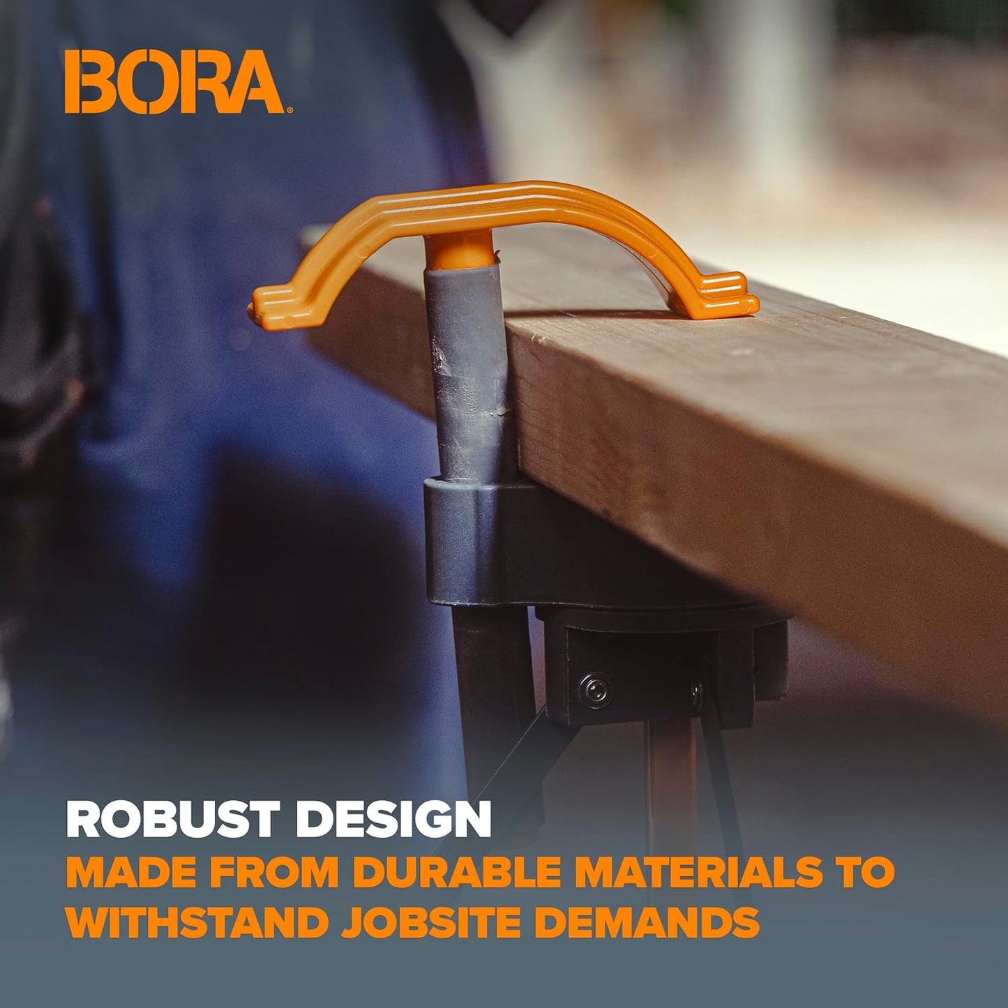 BORA Centipede CA0304 4-Piece Quick Clamps Set, Clamp Accessory for BORA Centipede Work Stands
