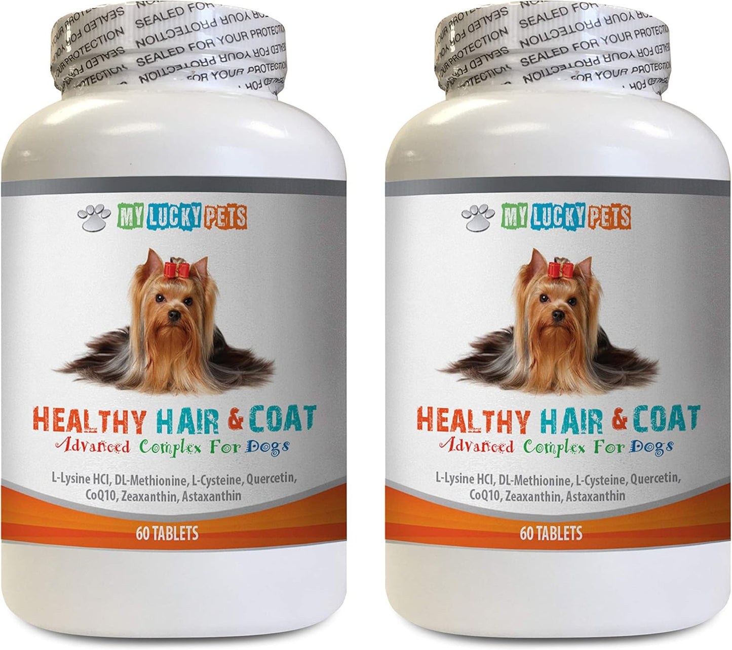 Dog Skin Pills - Dog Healthy Hair and Coat - Shinny Coat - Skin Health - Immune Support - Nail Health - quercetin for Dogs - 120 Treats (2 Bottles)