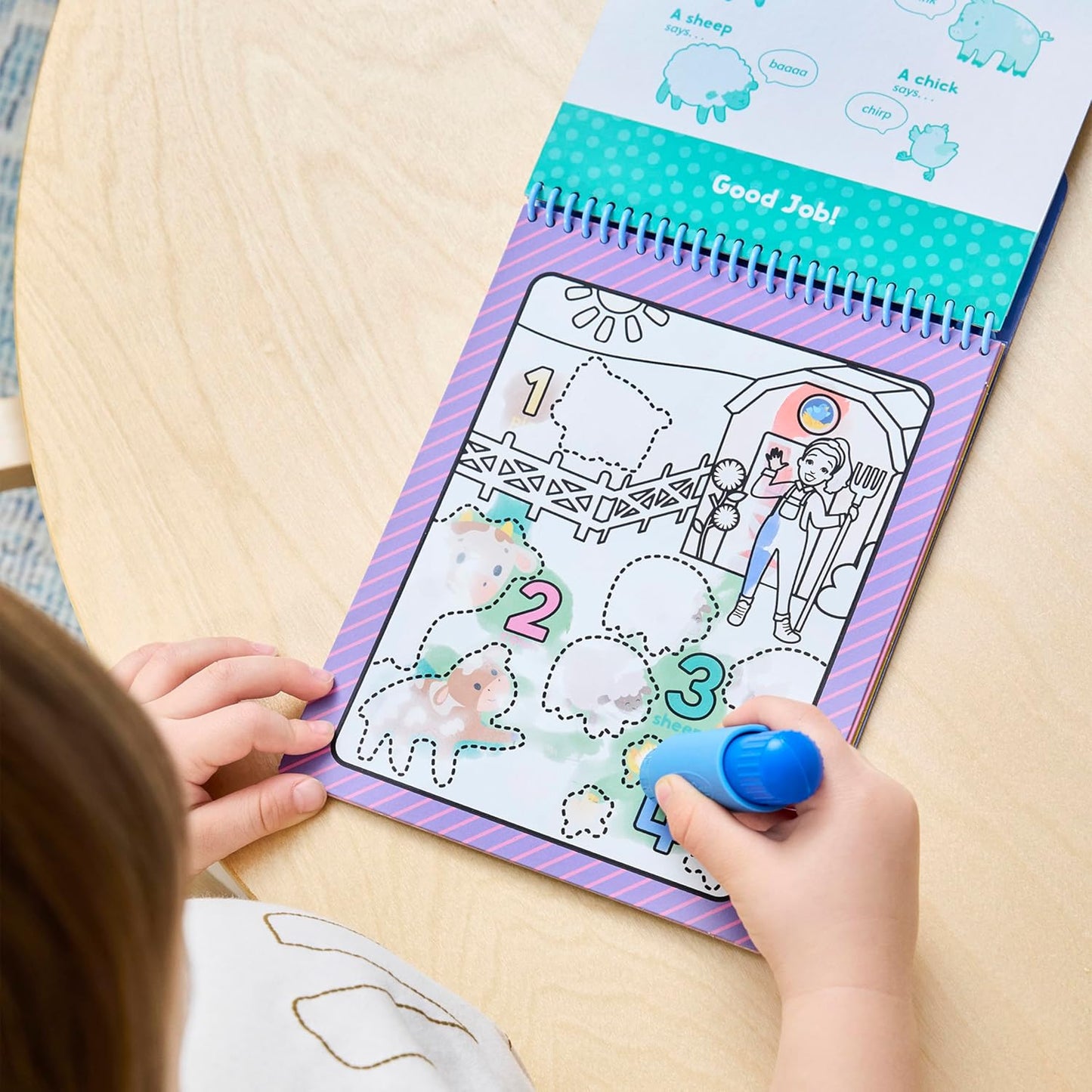 Melissa & Doug® Ms. Rachel™ Water Wow! Color-Reveal Pad Early Learning Toy