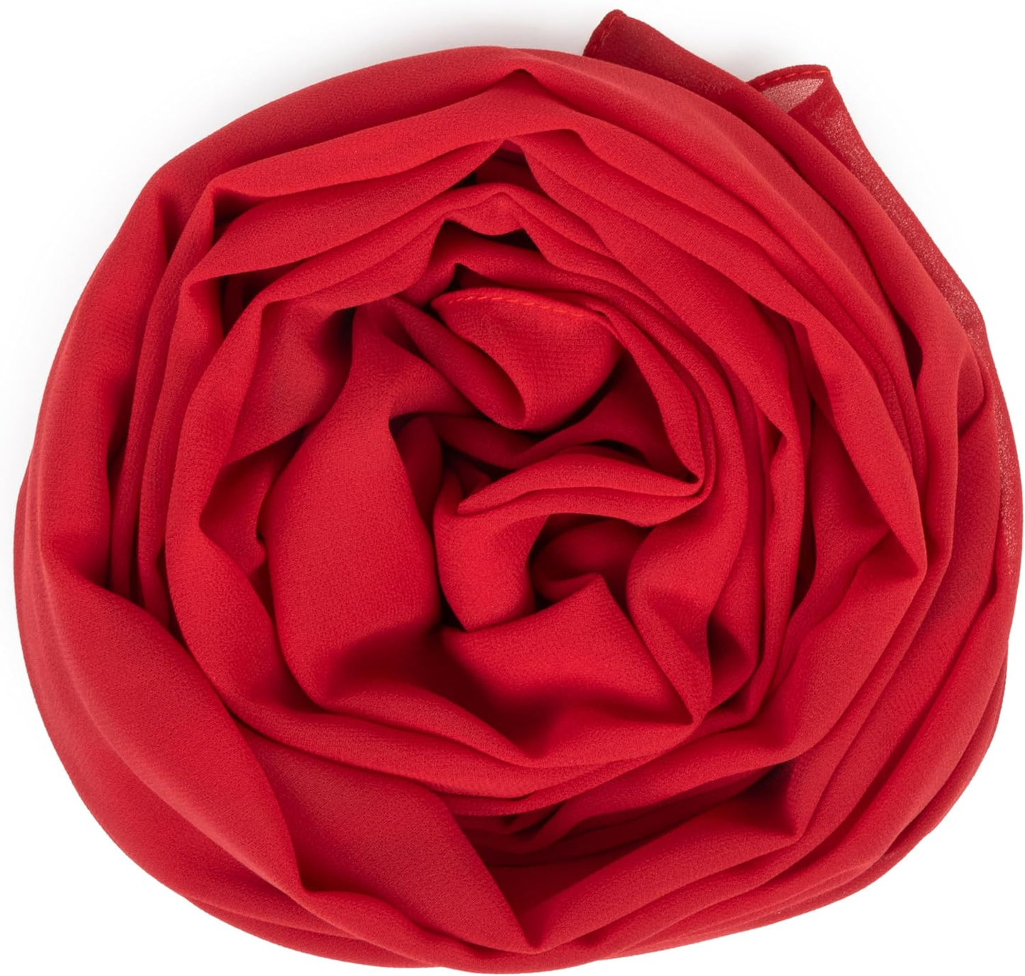 INOGIH Chiffon Scarf Sheer Wrap for Women Lightweight Soft Summer Silky Scarf for Wedding Evening Dresses Dating Travel
