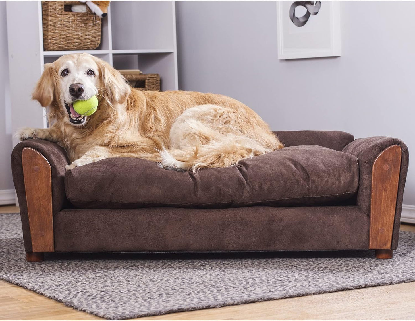 Moots VIP Pet Bed V2 (Chocolate, Large)