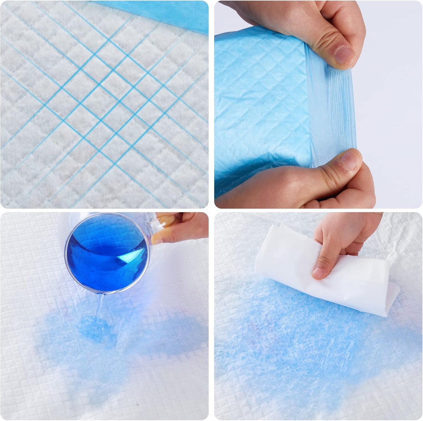 Pet Training and Puppy Pads Pee Pads for Dogs 22"x22" Super Absorbent & Leak-Proof