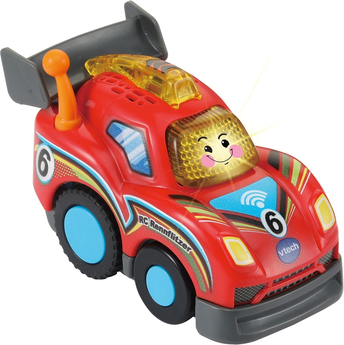 Vtech Baby TUT TUT Baby Speedster - RC Racing Speedster - Remote Controlled Toy Car with Light and Action Buttons, Music, Exciting Phrases and Sounds - for Children Aged 1-5 Years