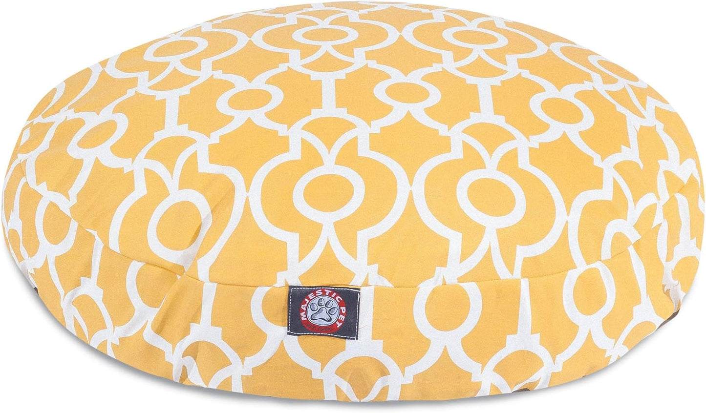 Majestic Pet Athens Citrus Large Round Pet Bed