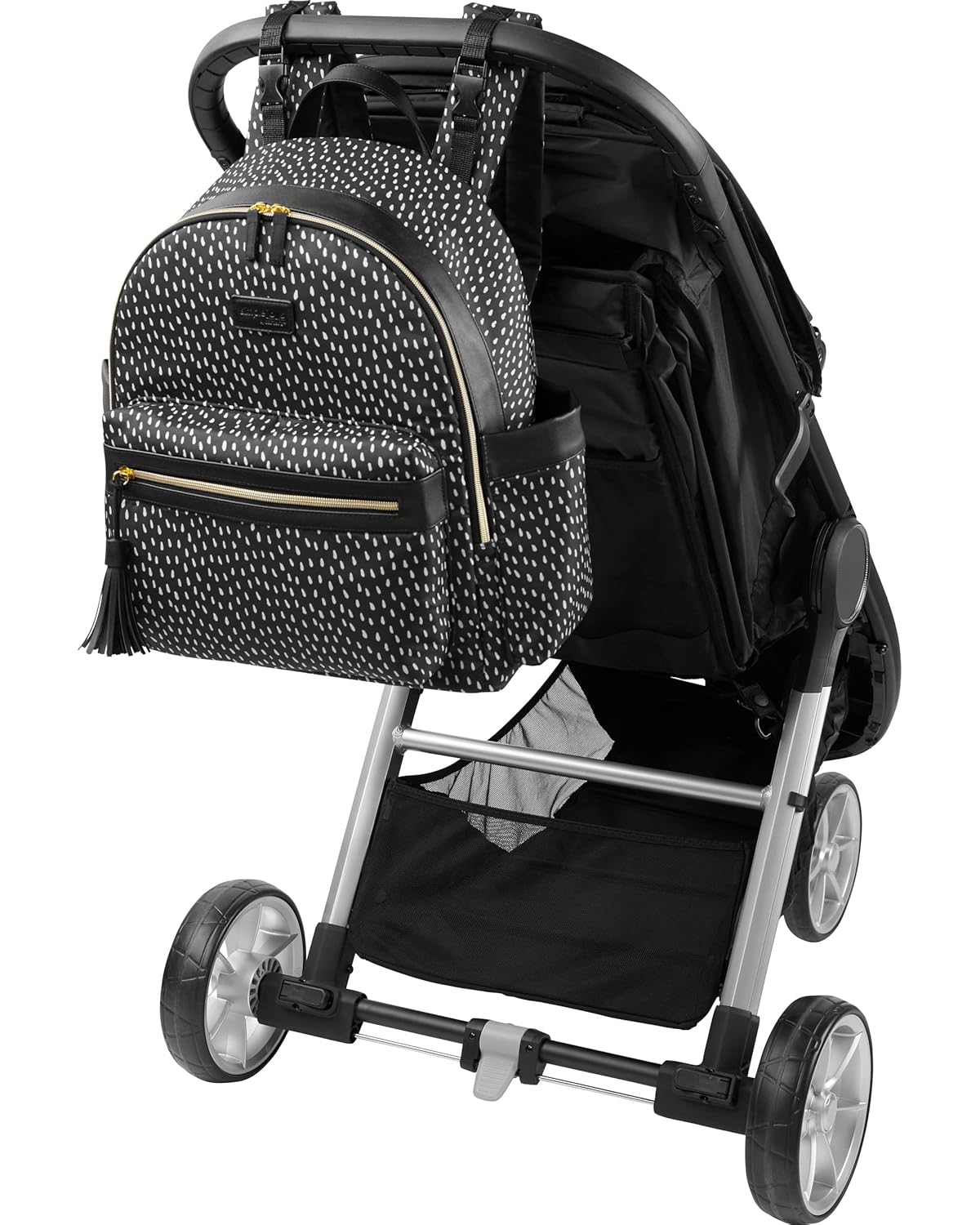 Simple Joys by Carter's Spot On Polka Dot Diaper Backpack, One Size
