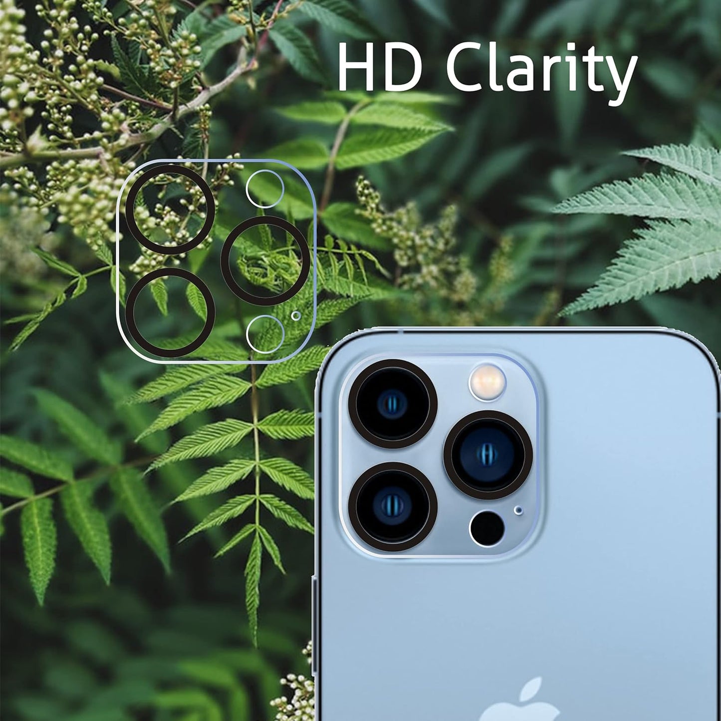 Ailun 3 Pack Screen Protector for iPhone 14 Pro Max [6.7 inch] + 3 Pack Camera Lens Protector,Sensor Protection,Dynamic Island Compatible,Case Friendly Tempered Glass Film,[9H Hardness] - HD