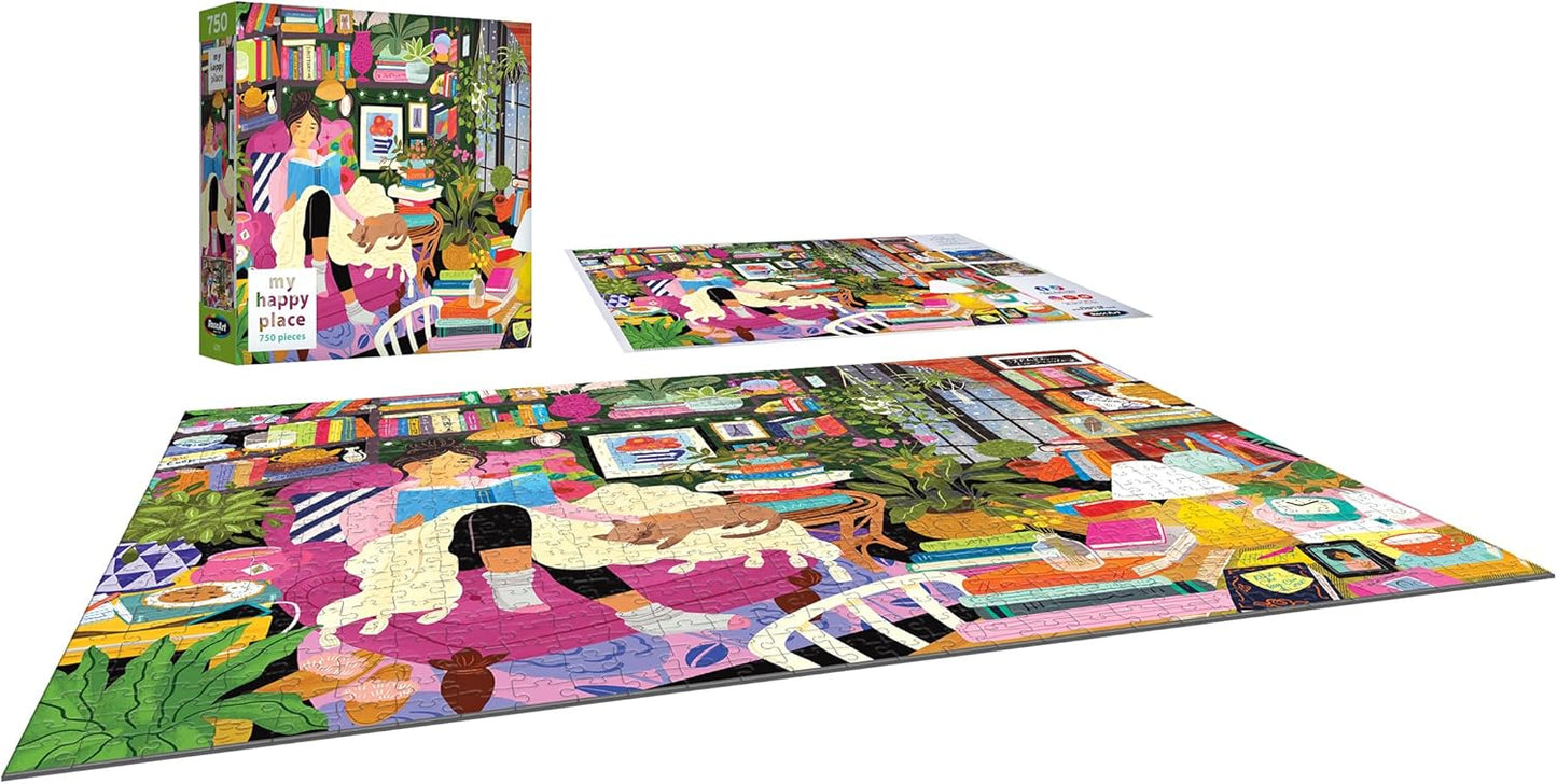 RoseArt - My Happy Place - 750 Piece Jigsaw Puzzle for Adults
